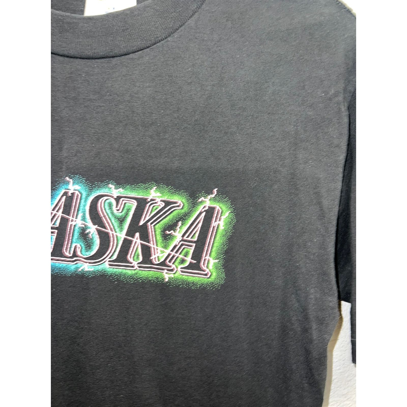 Vintage Vintage Alaska Shirt State Tee Sof Tee Jays Tee 90s VTG L Size US L / EU 52-54 / 3 - 4 Thumbnail