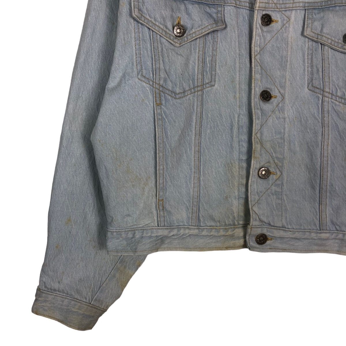 Vintage Vintage Cropped Denim Trucker Jacket Sterling Japan Kapital Size US M / EU 48-50 / 2 - 4 Thumbnail