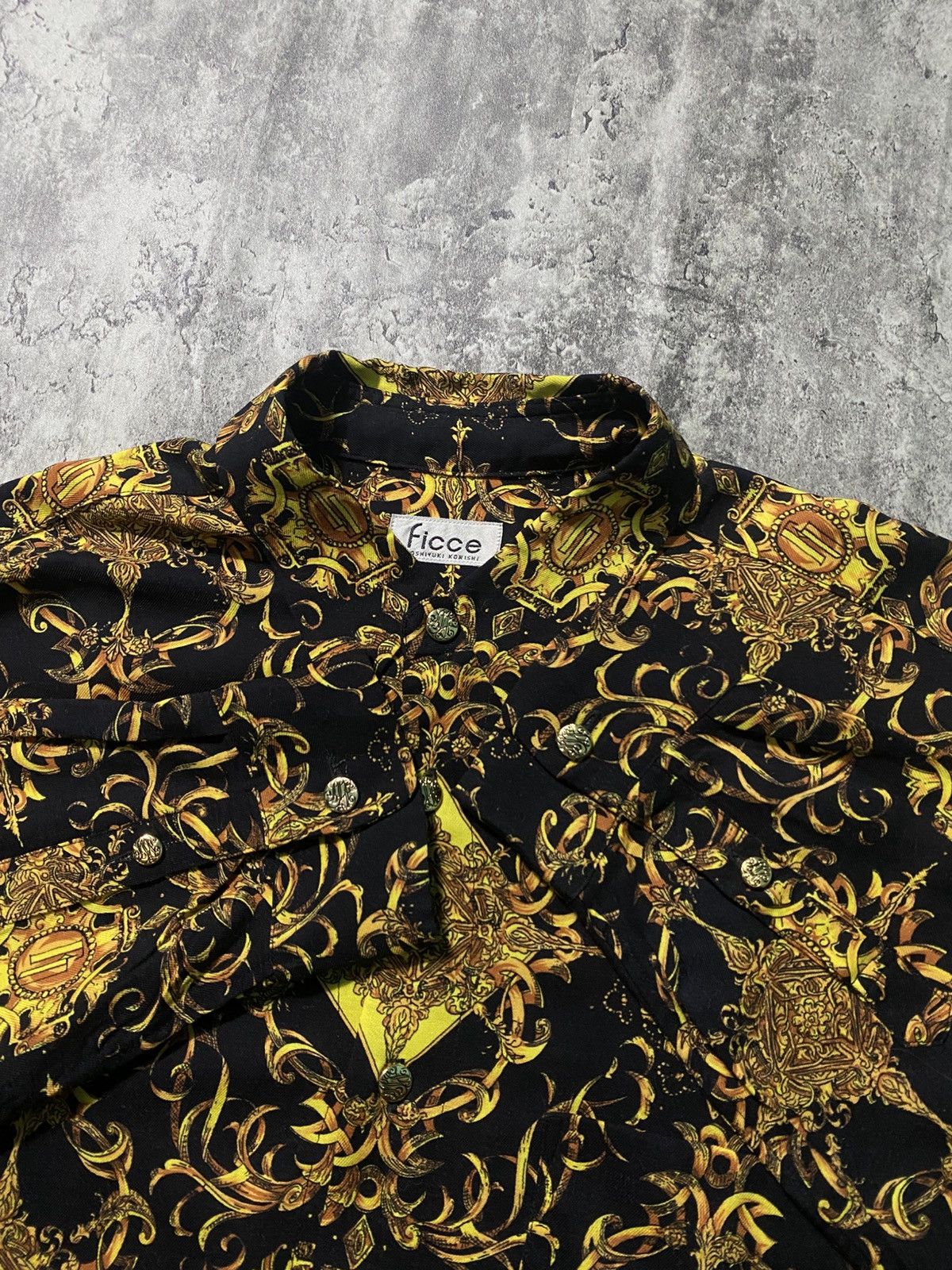 Yoshiyuki Konishi Ficce Yoshiyuki Konishi Japanese Designer Print Shirt Size US L / EU 52-54 / 3 - 2 Thumbnail
