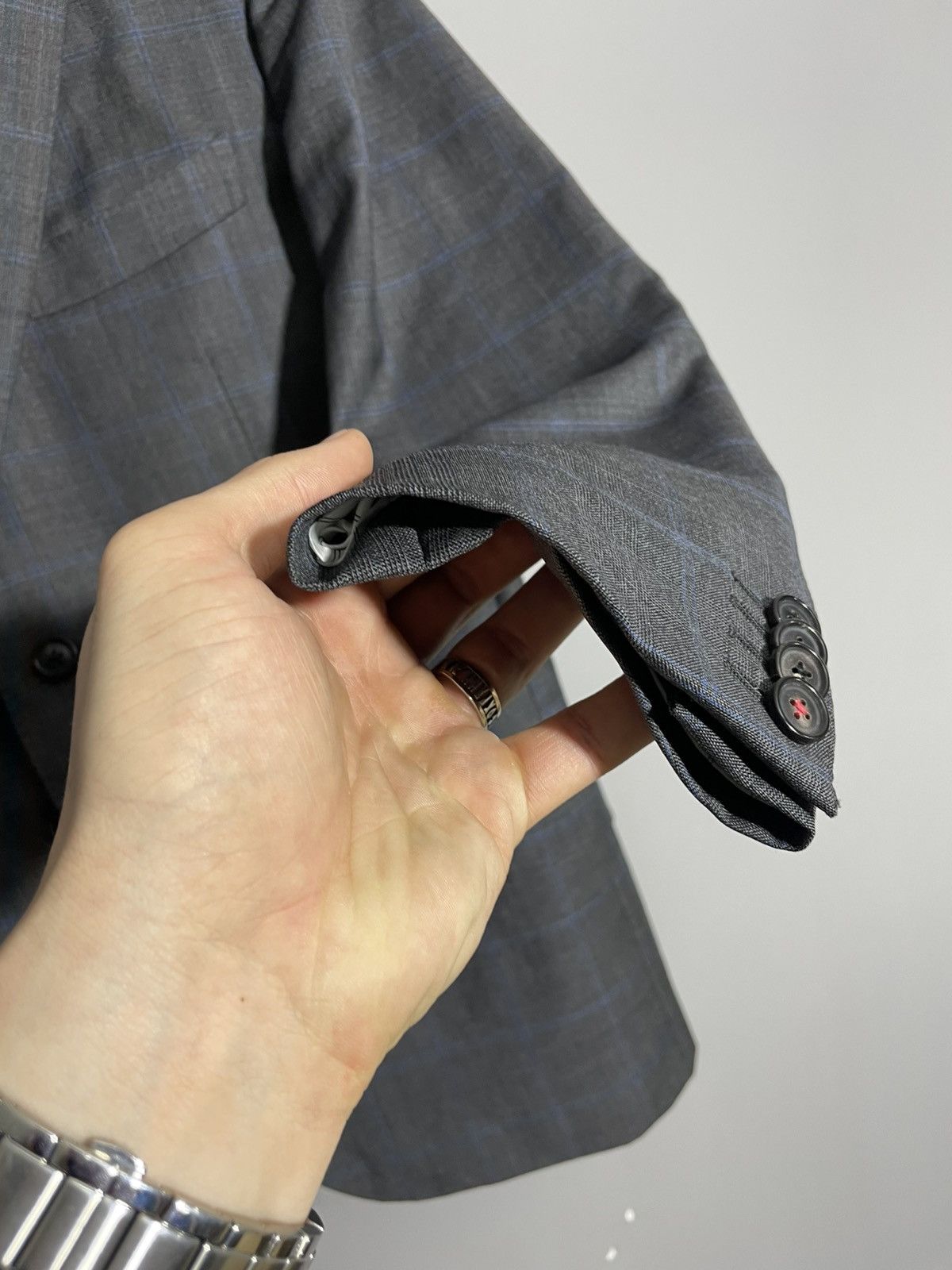 Suitsupply Suitsuply Men’s Check Pattern Suit size 50R Size 50R - 20 Thumbnail