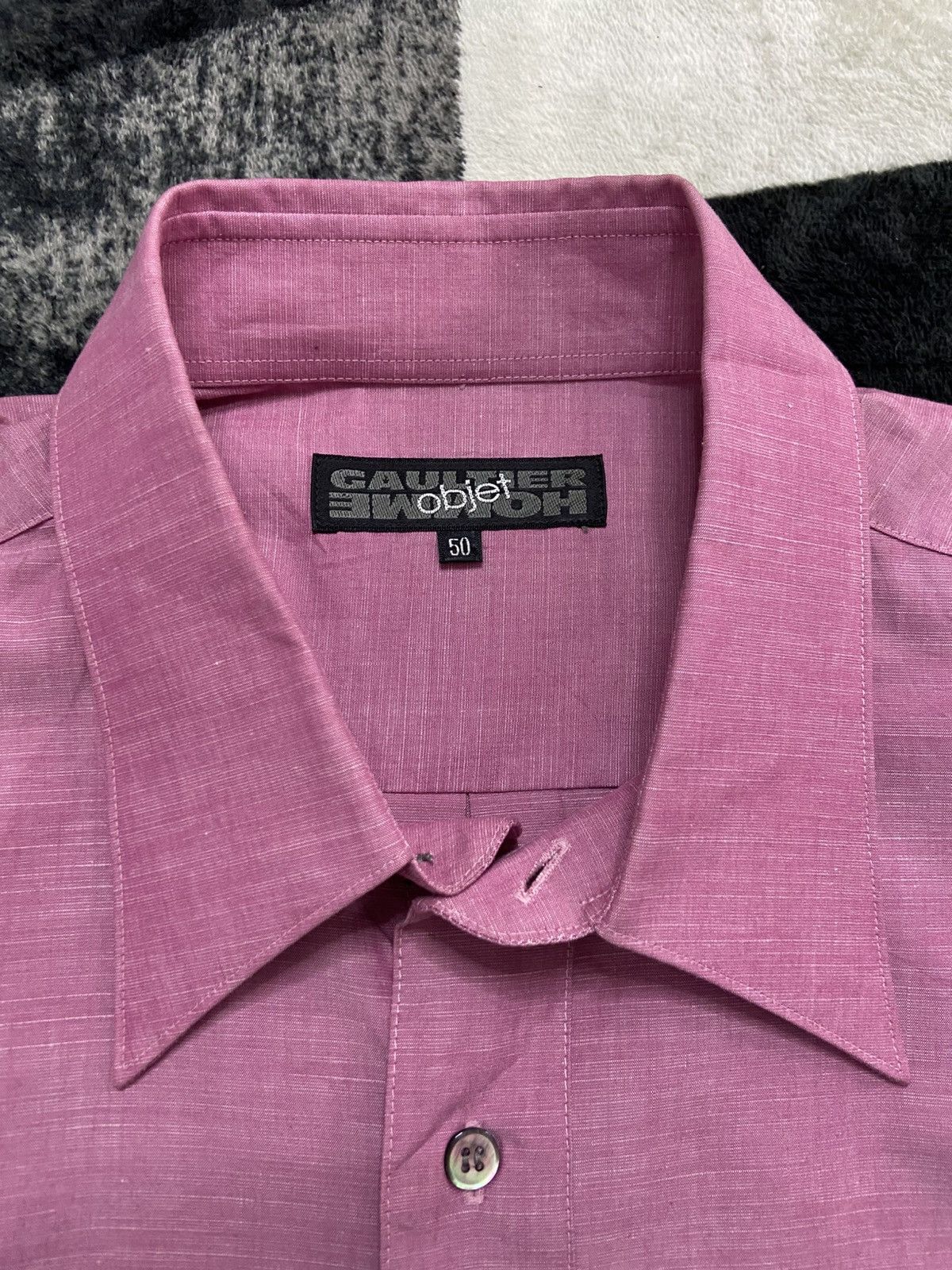 Jean Paul Gaultier Vintage 90s Jean Paul Gaultier Objet Era Cupra Shirts Size US XL / EU 56 / 4 - 6 Thumbnail