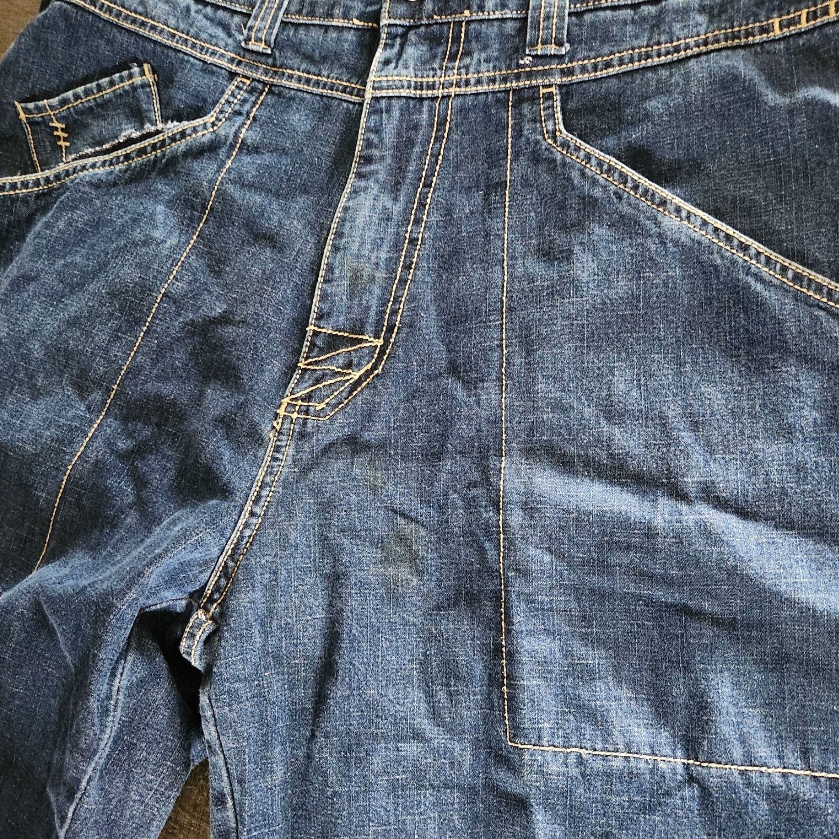 Karl Kani VINTAGE Karl Kani Jeans Men 34x32 Hip Hop Baggy Wide-Leg 5-Pocket Denim Blue Size US 34 / EU 50 - 2 Thumbnail