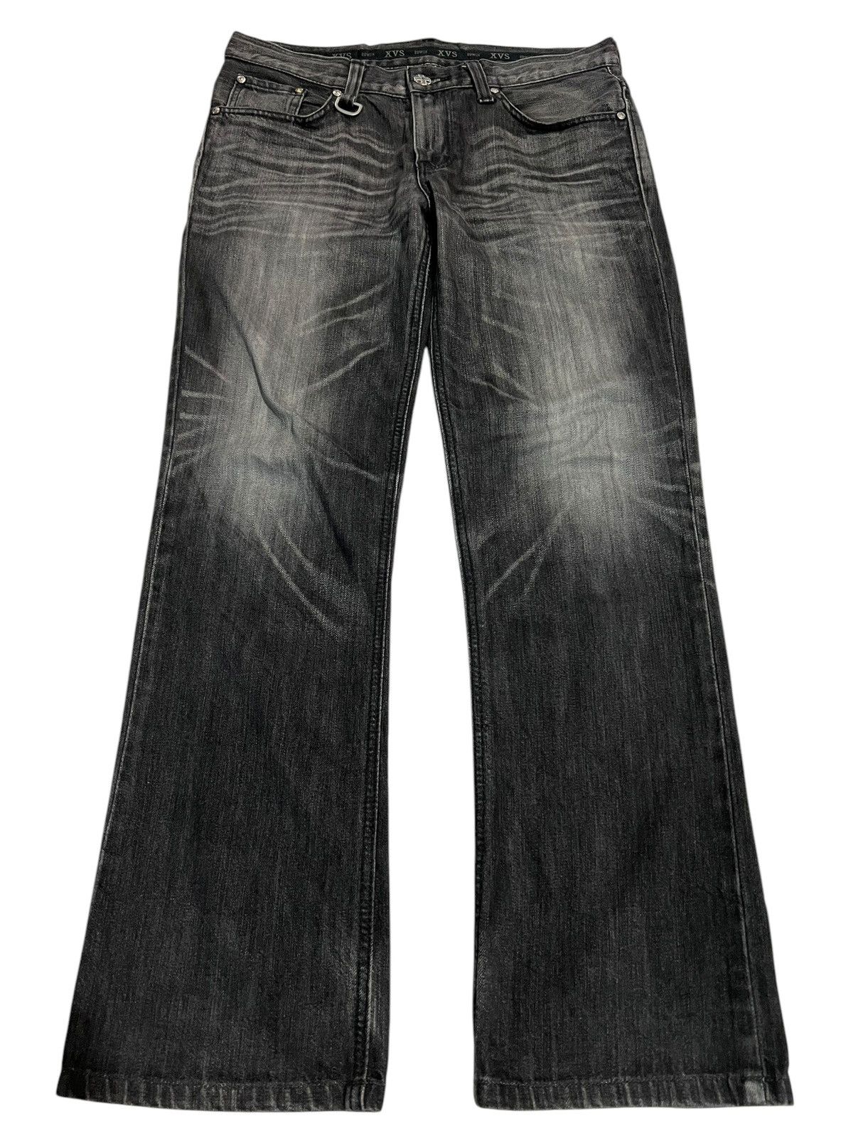 Edwin FLARE EDWIN XVS INSPIRED CHROME HEART STONE WASH JEAN Size US 33 - 1 Thumbnail