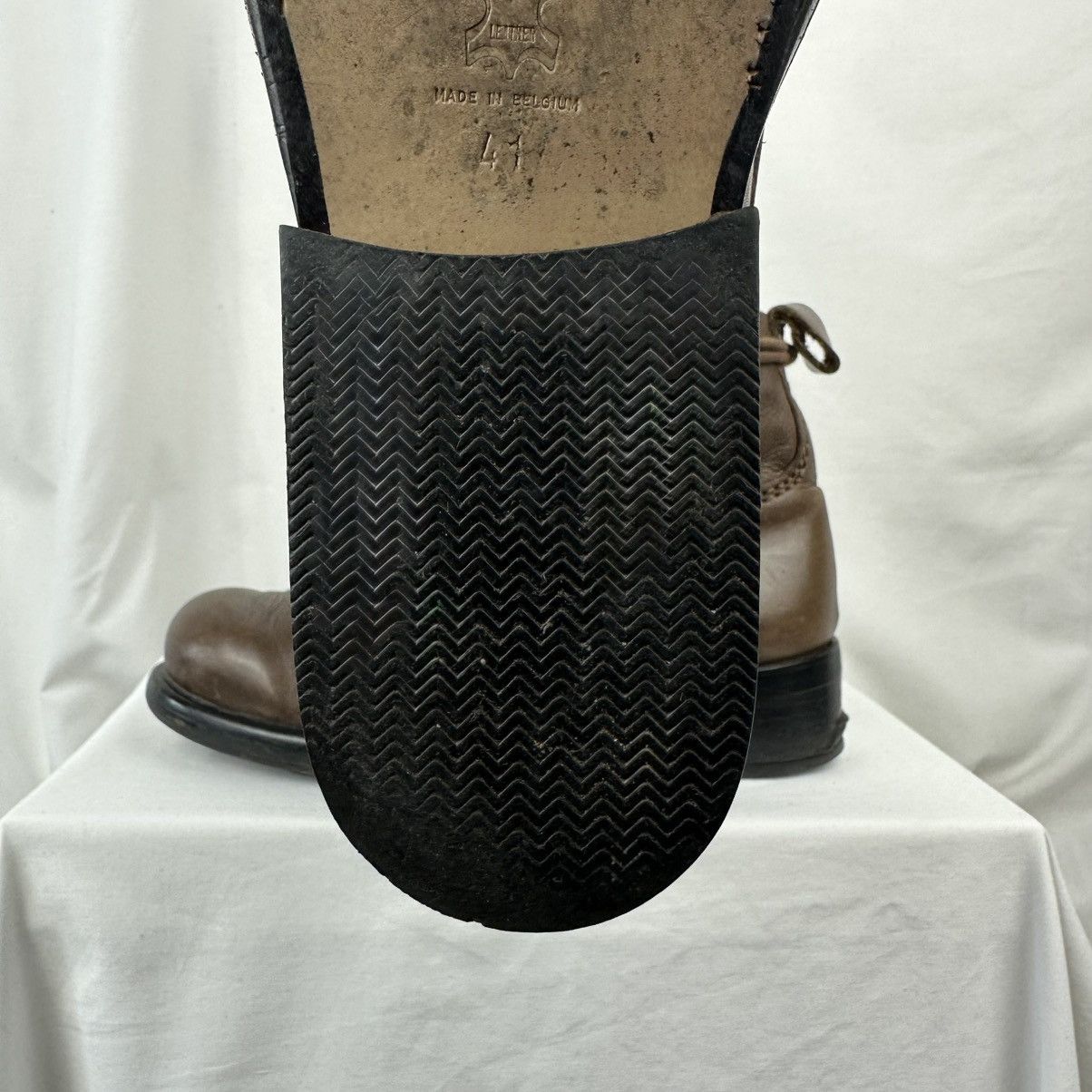 Dirk Bikkembergs Dirk Bikkembergs Leather Boots Archive 90s Military Combat Size US 9 / EU 42 - 12 Thumbnail