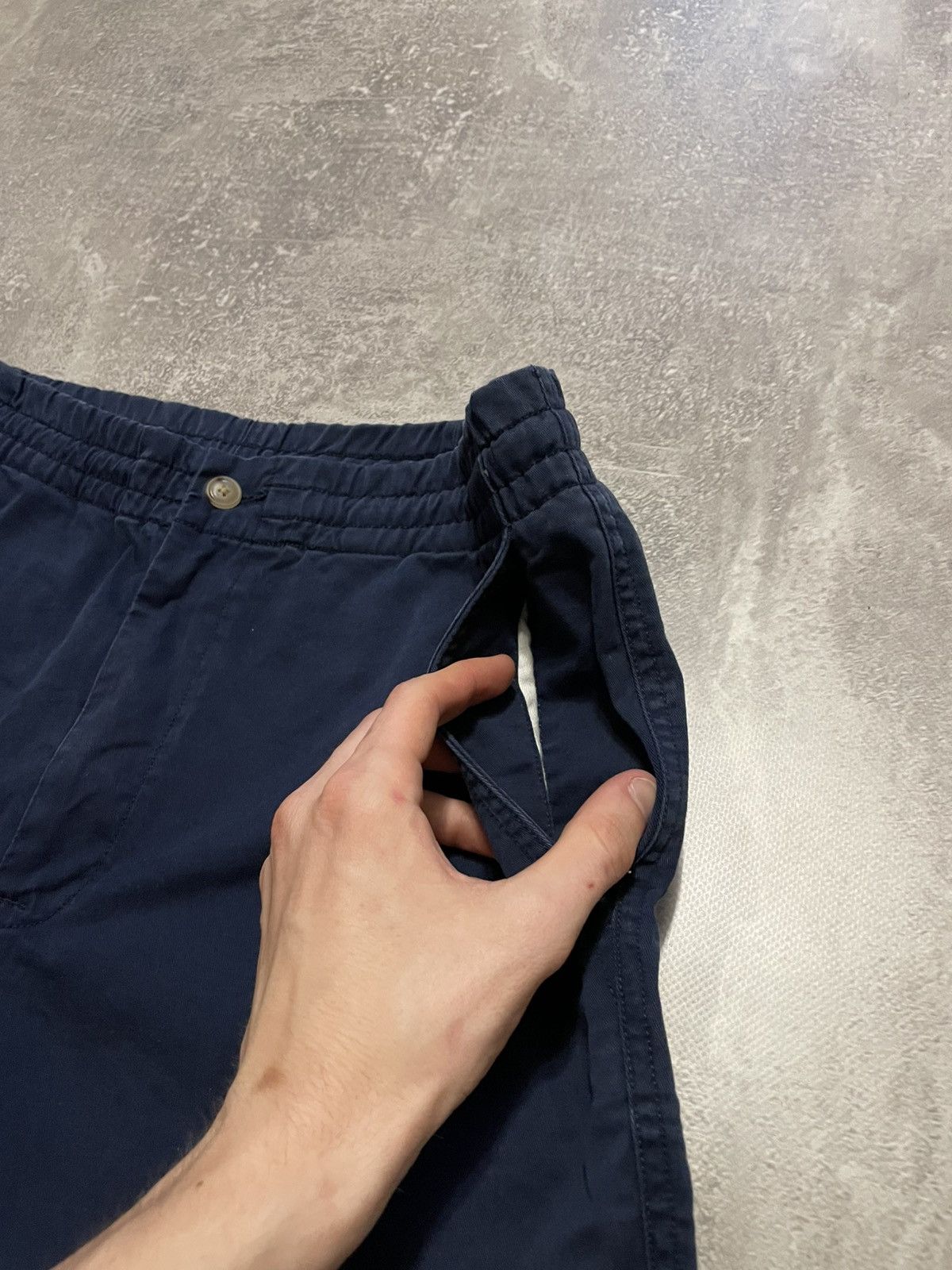 Polo Ralph Lauren × Vintage Vintage Polo Ralph Lauren Navy Blue Cotton Shorts Size 32 Size US 32 / EU 48 - 6 Thumbnail