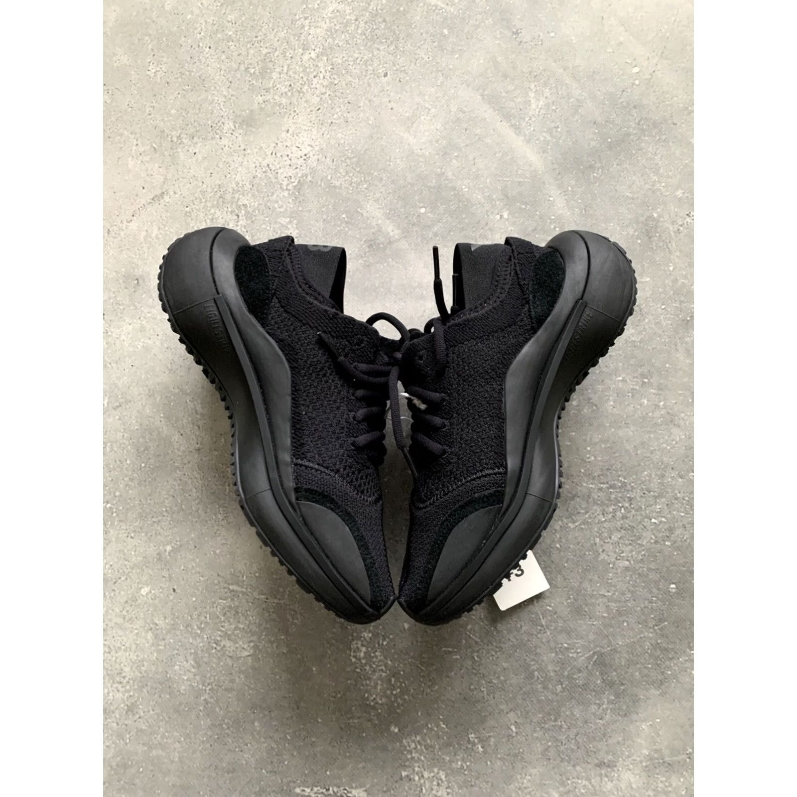 Adidas ADIDAS x YOHJI YAMAMOTO Y-3 QISAN KNIT SNEAKER Size US 5 1/2, UK 5, EU 38, 235 mm, Black, Men, Sneaker Size US 5 / EU 37 - 3 Thumbnail