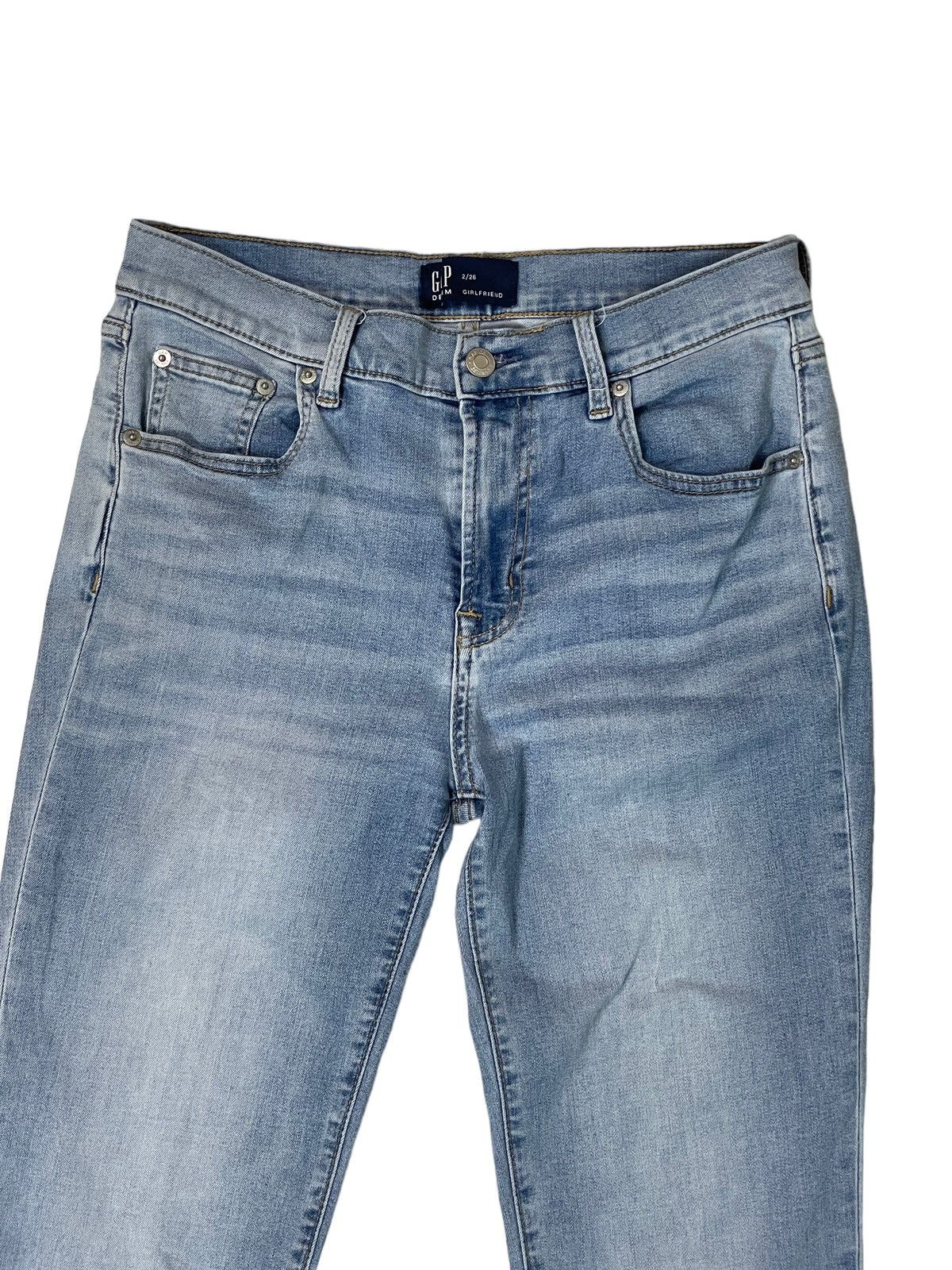Gap Gap Y2K Girlfriend Jeans Size 26" / US 2 / IT 38 - 2 Thumbnail