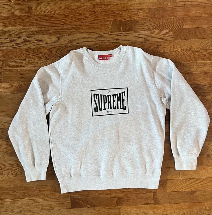 Supreme warm best sale up crewneck