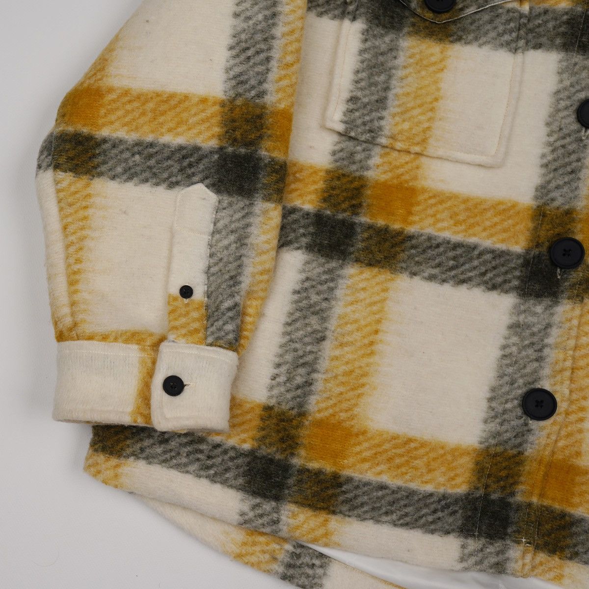 Allsaints Allsaints Fenix Check Jacket Wool Plaid Size L / US 10 / IT 46 - 5 Thumbnail