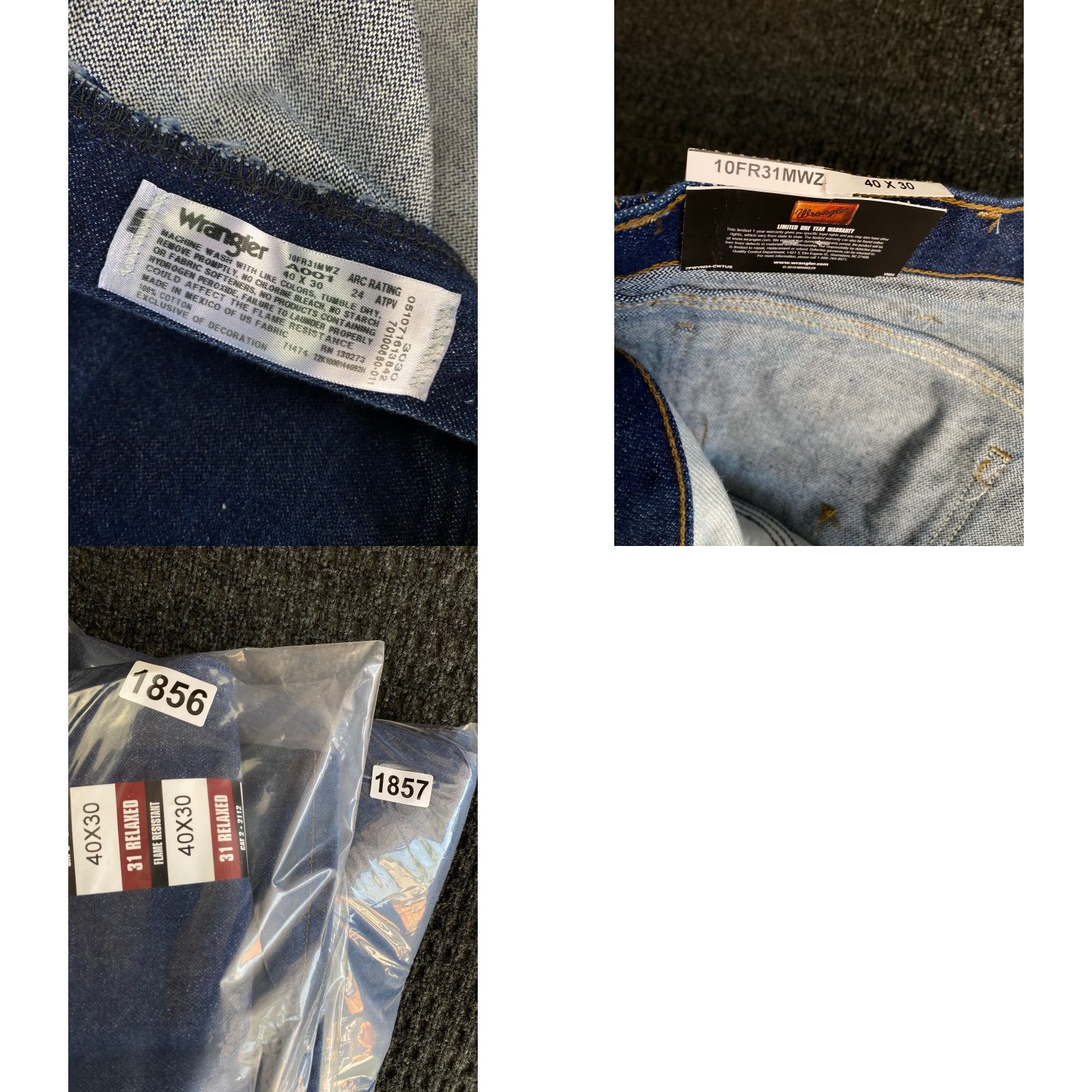 Wrangler VINTAGE Size US 40 / EU 56 - 8 Thumbnail