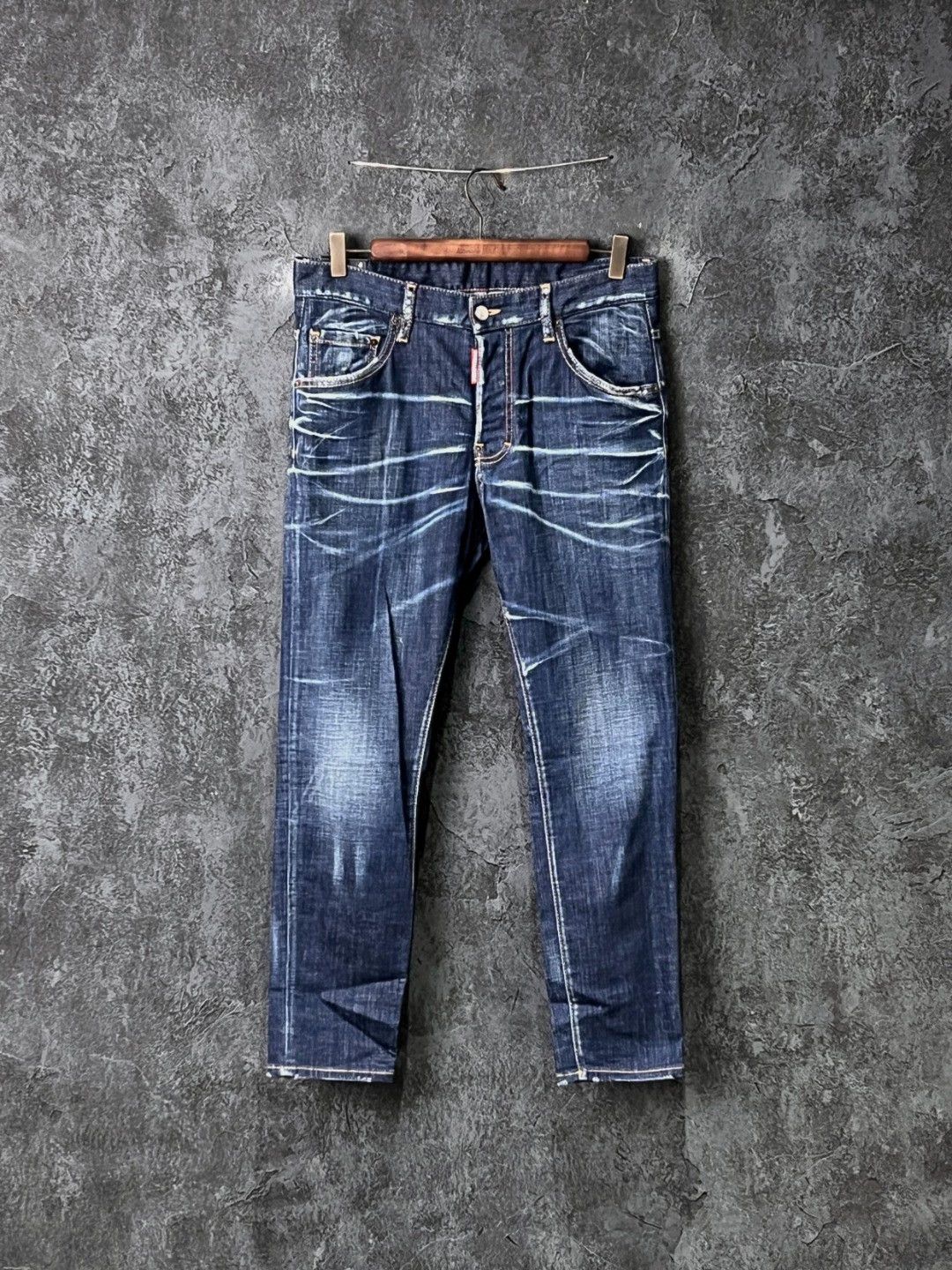Dsquared2 DSQUARED2 blue cotton jeans 46/50 Size 34" / US 12 / IT 48 - 1 Thumbnail