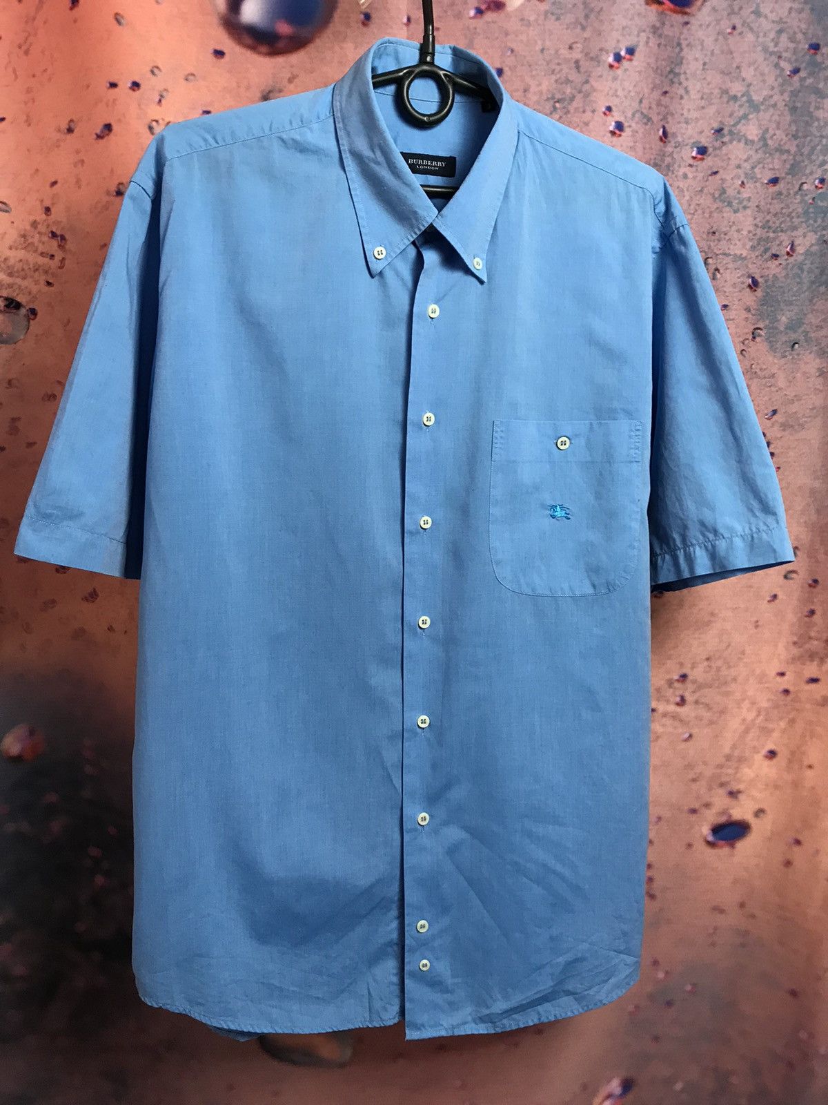 Burberry × Vintage Vintage Burberry London luxury shirt size 3 Size US L / EU 52-54 / 3 - 1 Thumbnail