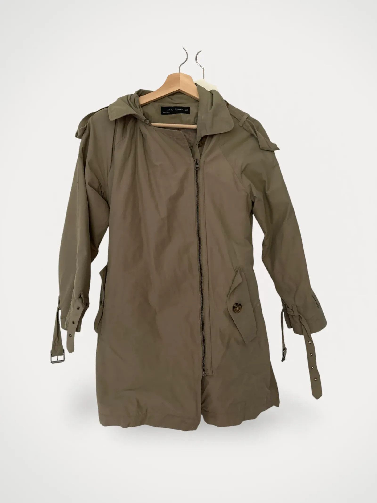 Zara Zara Trenchcoat Size S / US 4 / IT 40 - 1 Thumbnail