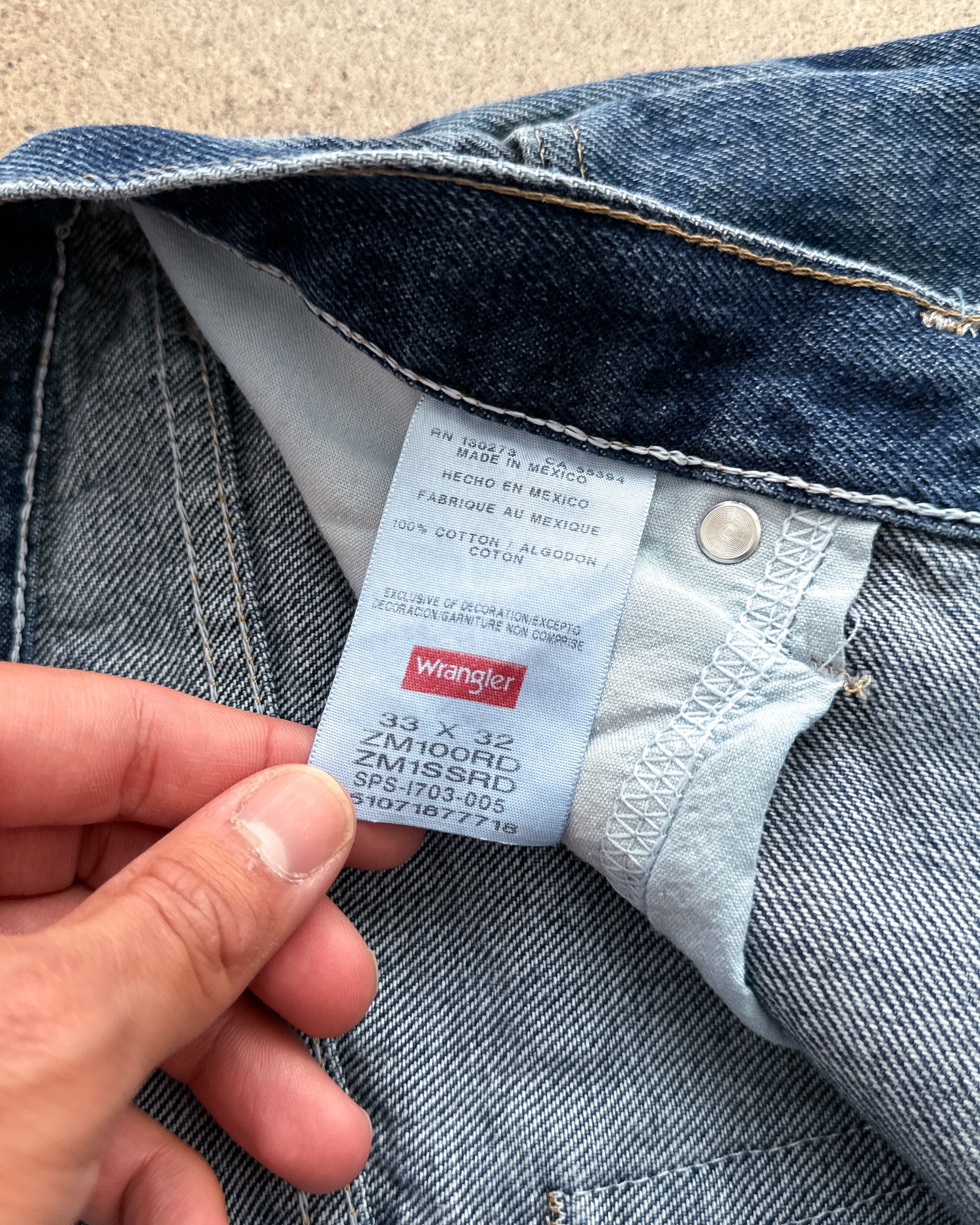Wrangler Vintage Wrangler Jeans Blue Medium Dark Wash Men's 32 Size US 32 / EU 48 - 3 Thumbnail