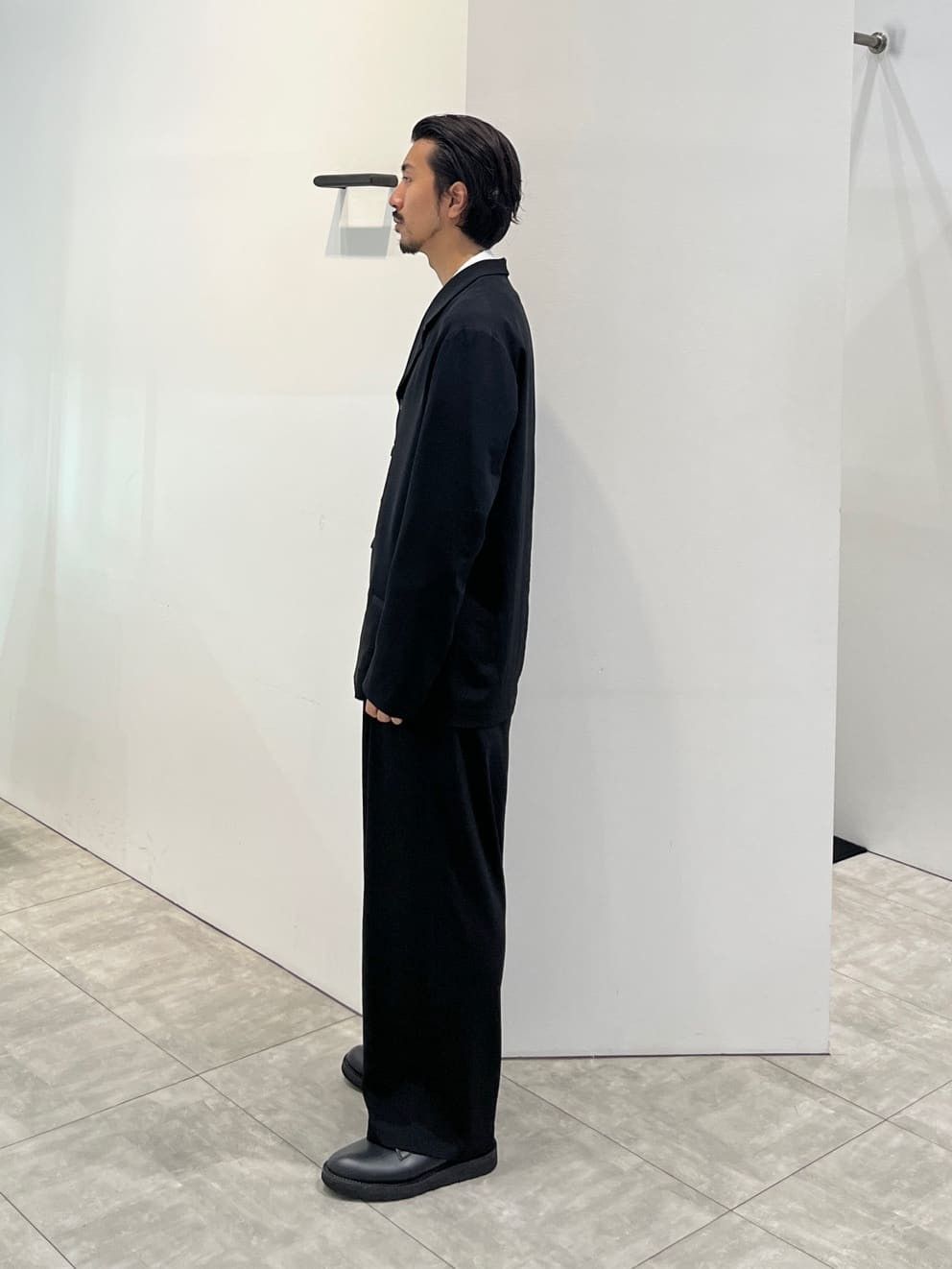 Yohji Yamamoto Yohji Yamamoto Pour Homme - Ta/TUXEDO WIDE LOOP PANTS Size US 30 / EU 46 - 10 Thumbnail