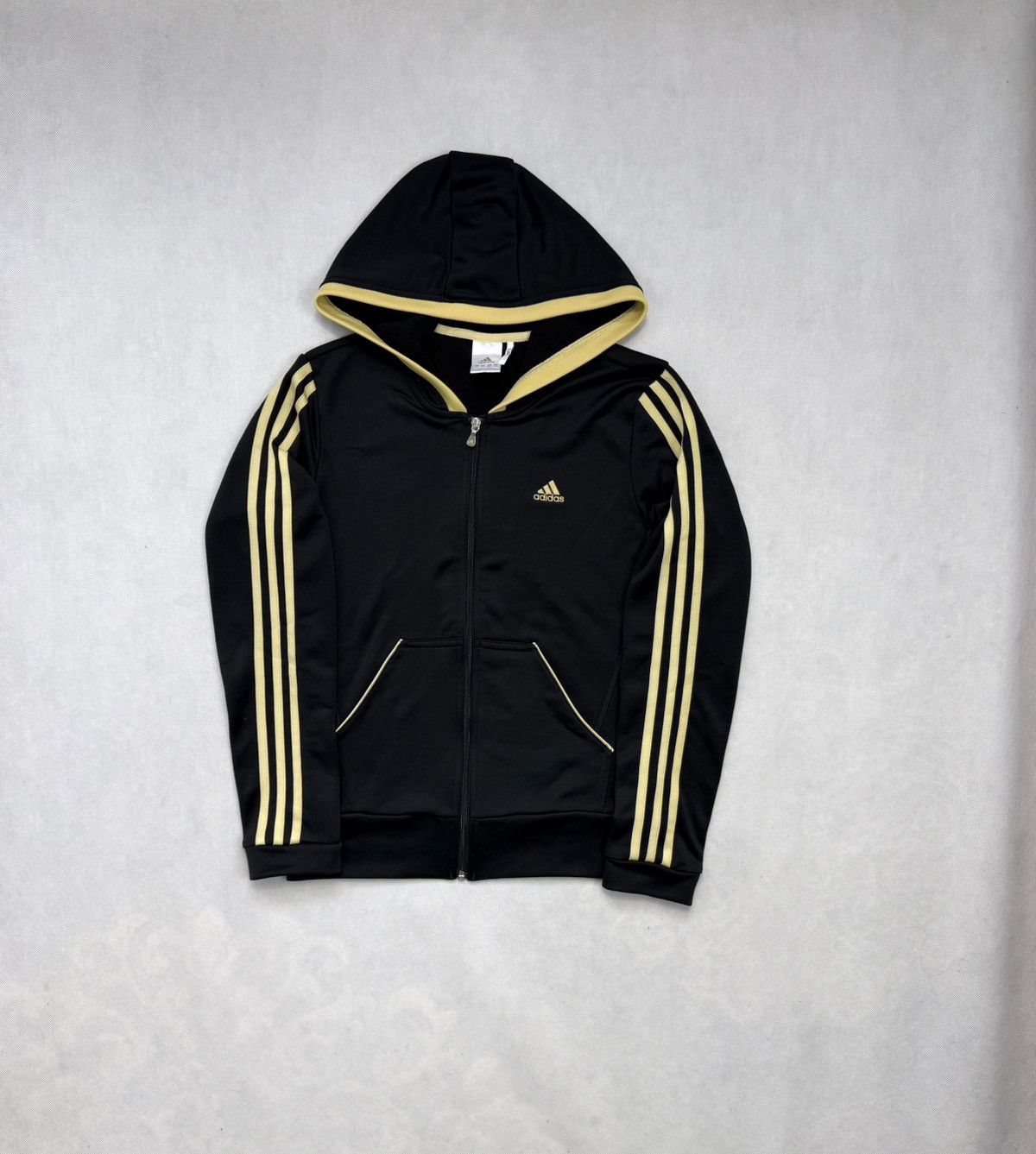 Adidas Adidas Climalite Sweatshirt + Pants Set Gold Stripes Size M / US 6-8 / IT 42-44 - 3 Thumbnail