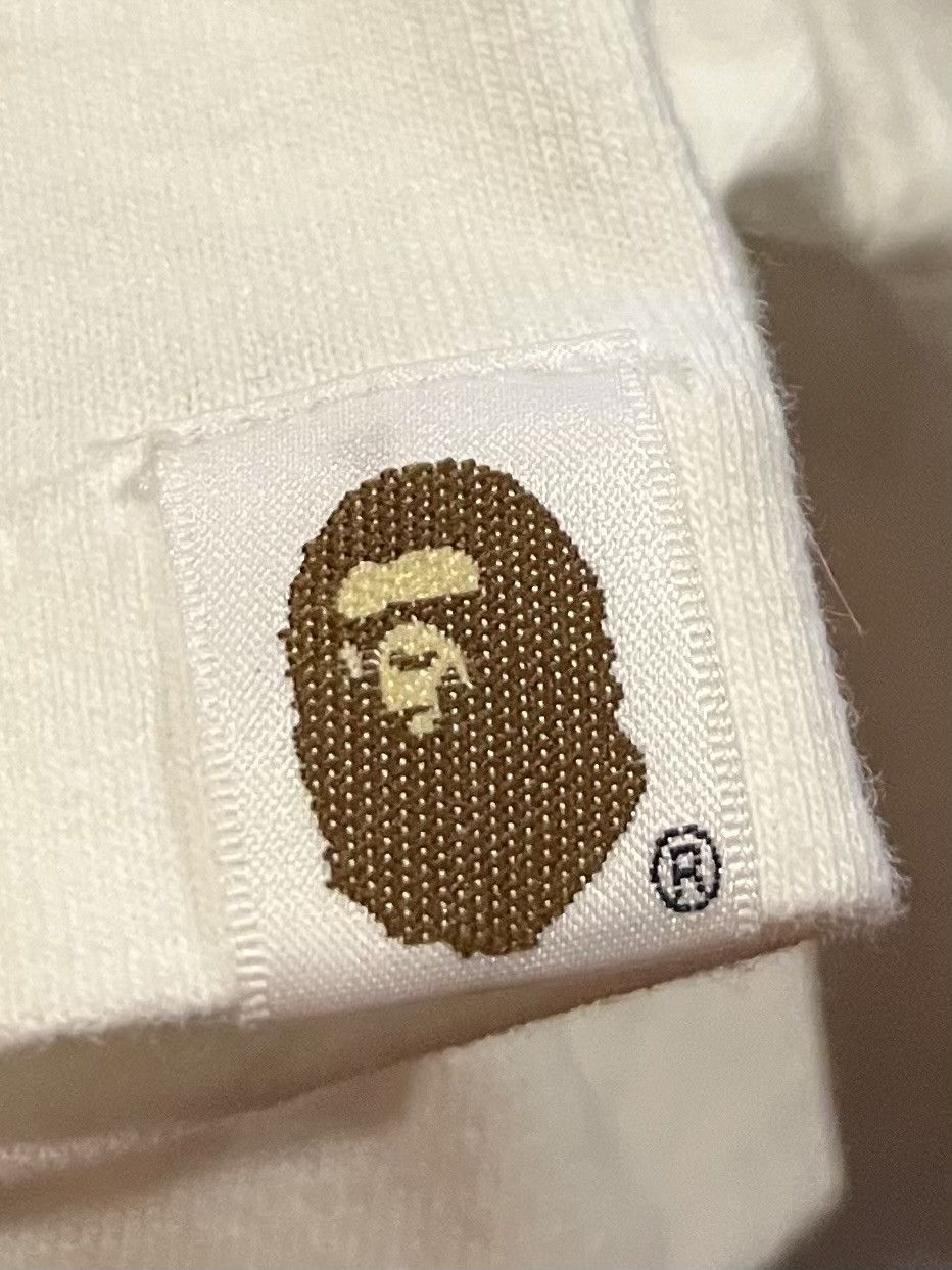 Bape Bape camo logo tee shirt Size S / US 4 / IT 40 - 6 Thumbnail