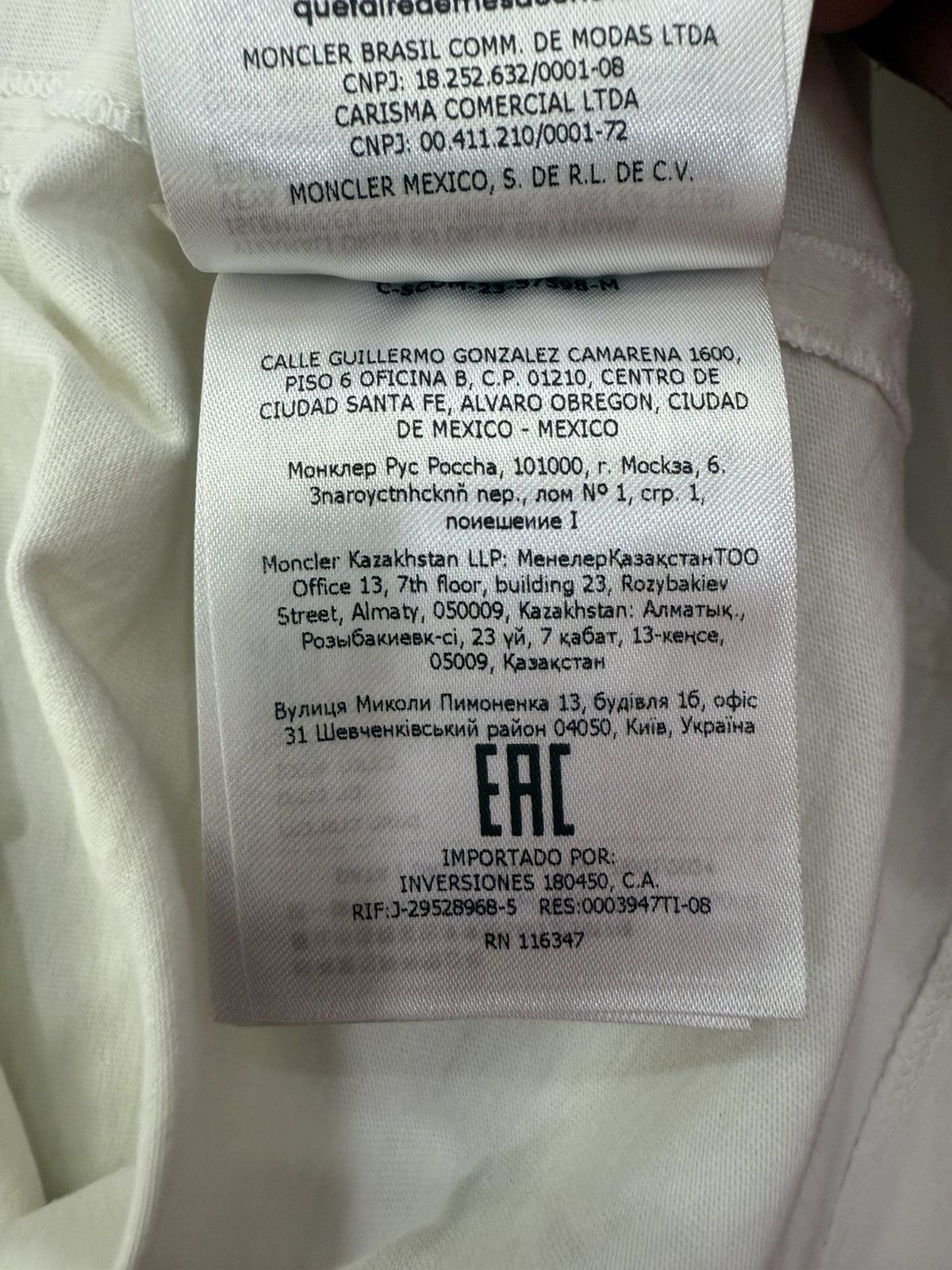 Moncler × Rick Owens Moncler X Rick Owen’s T-Shirt Size US M / EU 48-50 / 2 - 14 Thumbnail