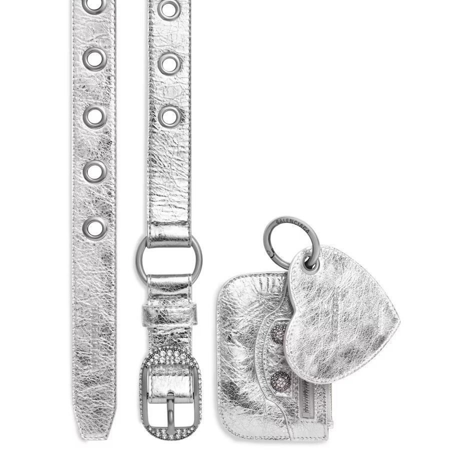Balenciaga o1la1rc1a0925 Size: 85 / Le Cagole Charms Belt Metallized Size ONE SIZE - 1 Thumbnail