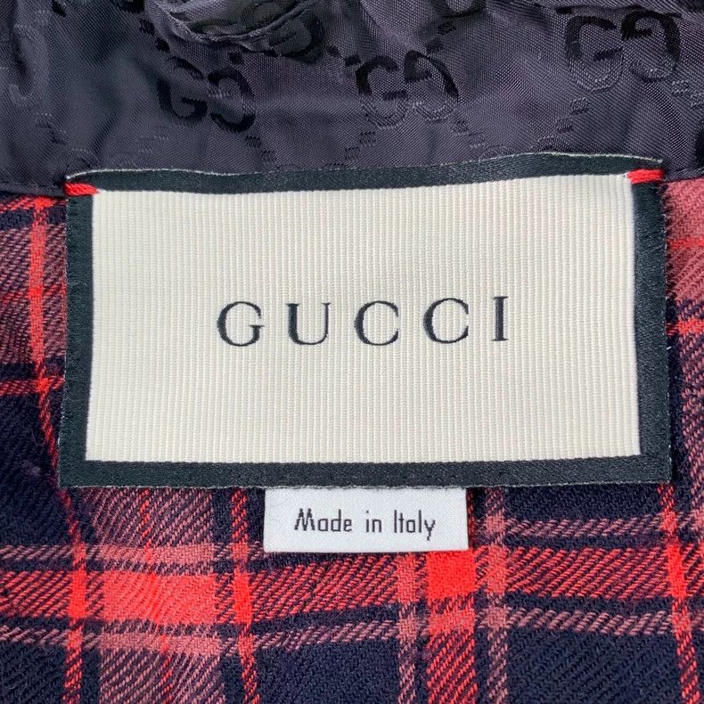 Gucci GucciColor-blocked logo old flower dark pattern full print Size US XS / EU 42 / 0 - 5 Thumbnail