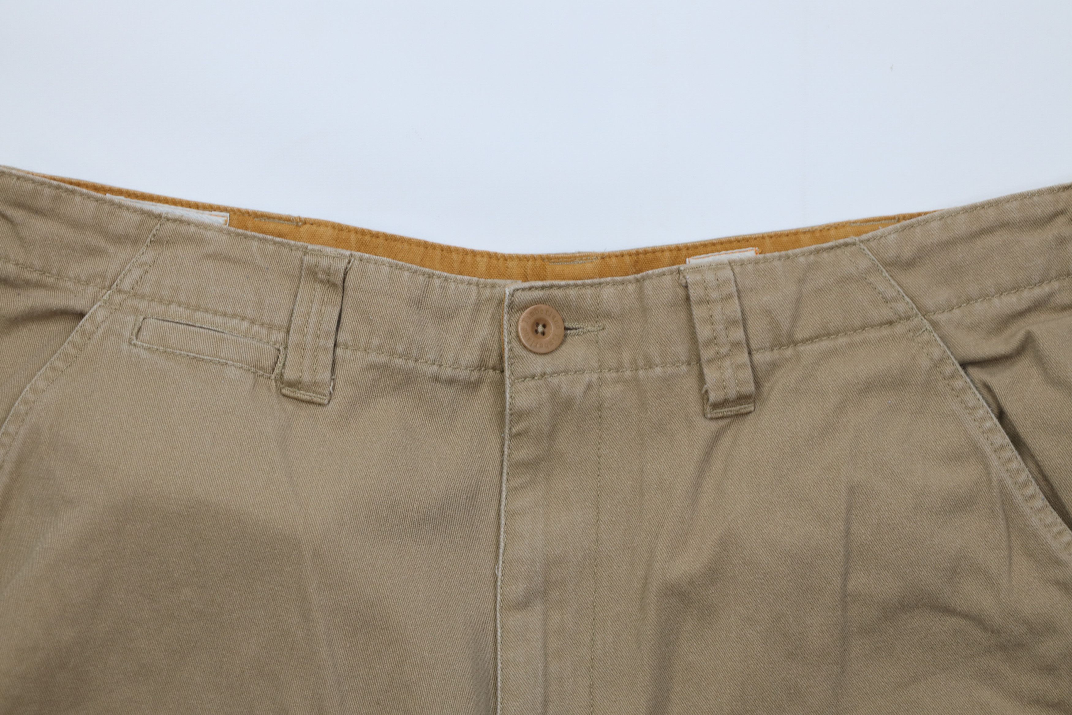Timberland Vintage 90s Y2K Timberland Surplus Shorts Brown Cotton Size US 38 / EU 54 - 2 Thumbnail