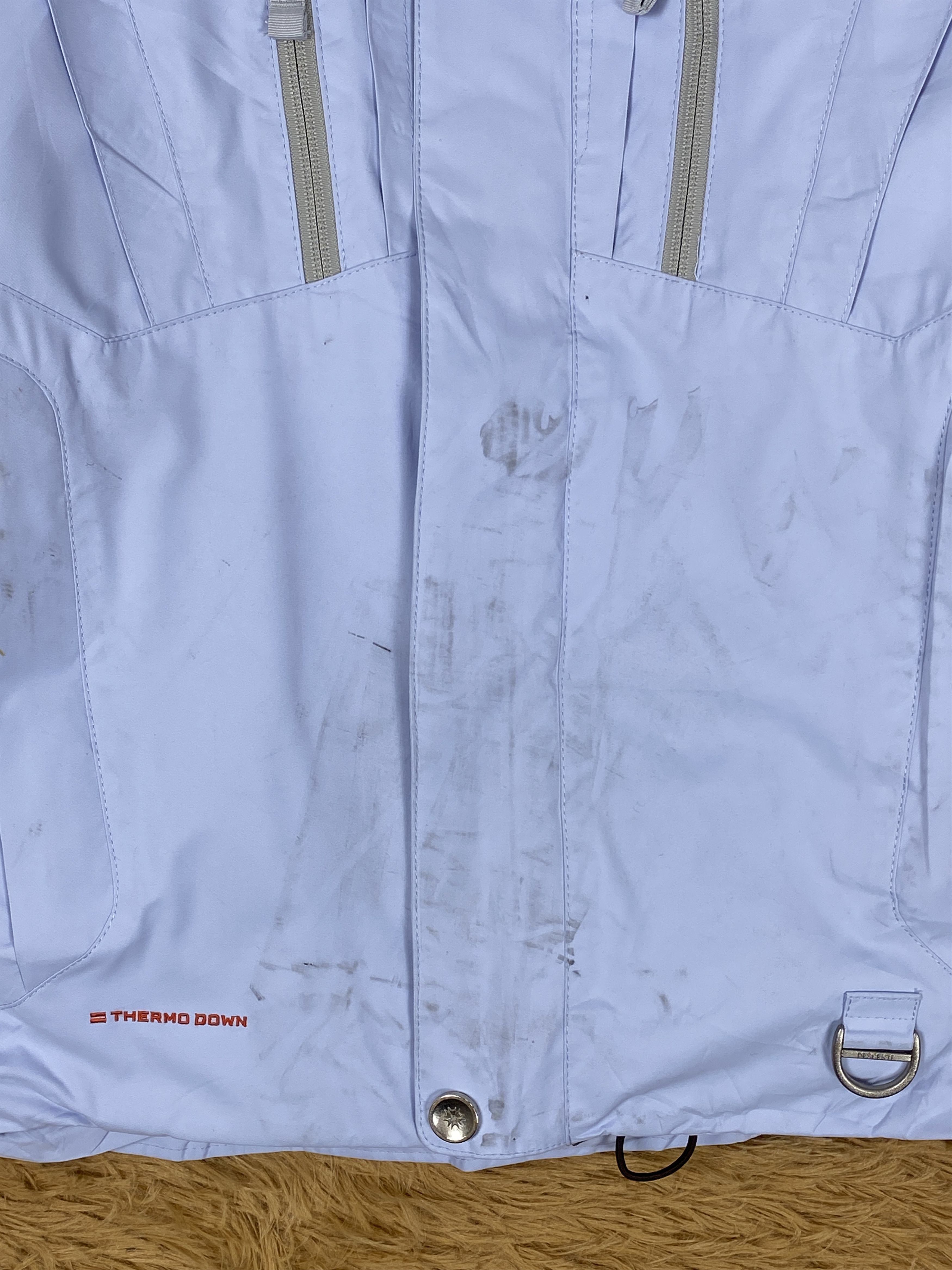 Descente × Vintage Vintage Descente Hoodie Quilted Lining Jacket Size US S / EU 44-46 / 1 - 4 Thumbnail