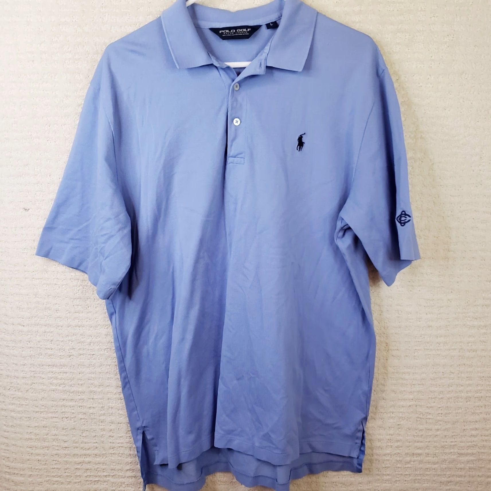 Vintage Polo Golf Polo Shirt Collared Blue Cotton Mens Large L Size US L / EU 52-54 / 3 - 2 Thumbnail