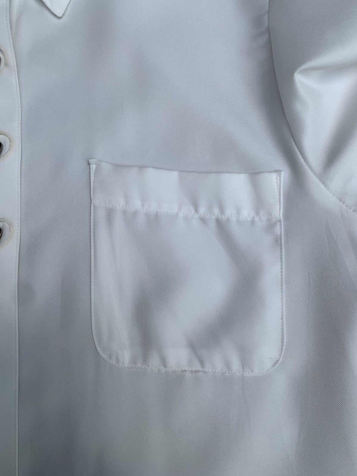 Japanese Brand 2000s Jino House Japan White Love Button up Office Shirt Size M / US 6-8 / IT 42-44 - 5 Thumbnail