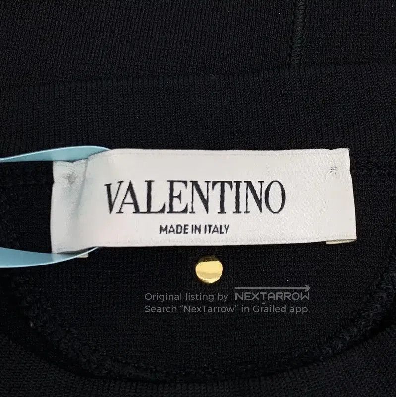 Valentino Valentino Black Short Sleeve Women's T-Shirt . Size XS / US 0-2 / IT 36-38 - 5 Thumbnail