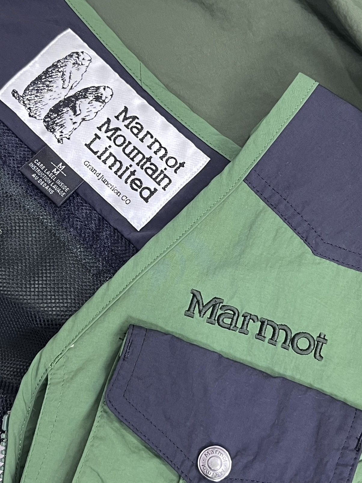 Number (N)ine 🔥Vintage MARMOT MOUNTAIN LIMITED x DESCENTE Hype Nylon Vest Size US M / EU 48-50 / 2 - 12 Thumbnail