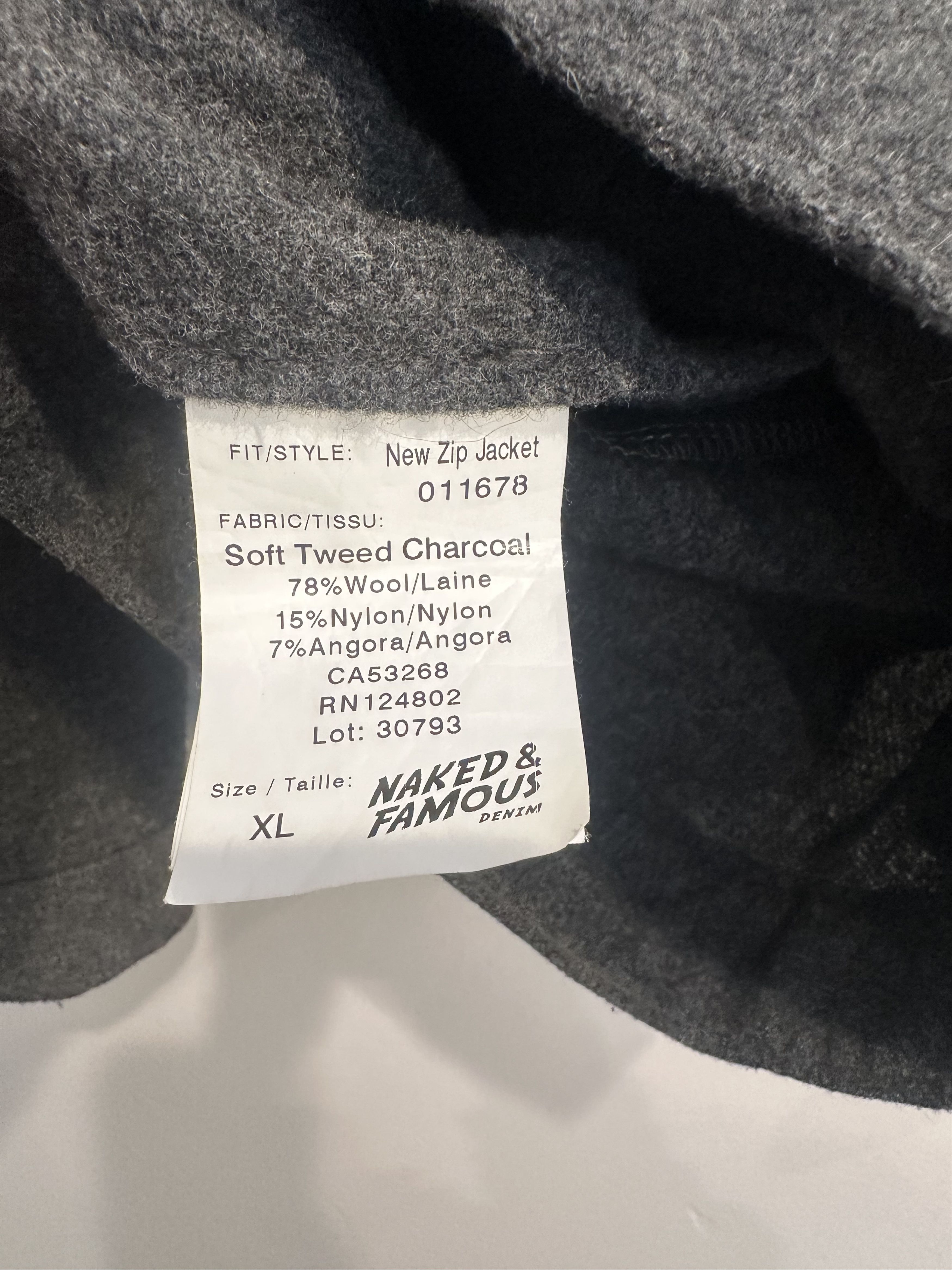 Naked & Famous Naked and Famous New Zip Jacket Size US XL / EU 56 / 4 - 4 Thumbnail