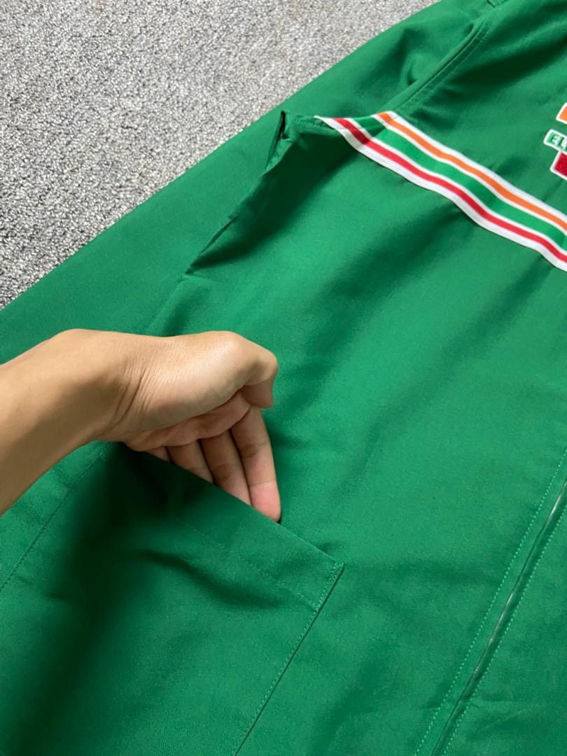 Japanese Brand 7 Eleven Japanese Brand Zip Up Uniform Jacket (181) Size US L / EU 52-54 / 3 - 3 Thumbnail