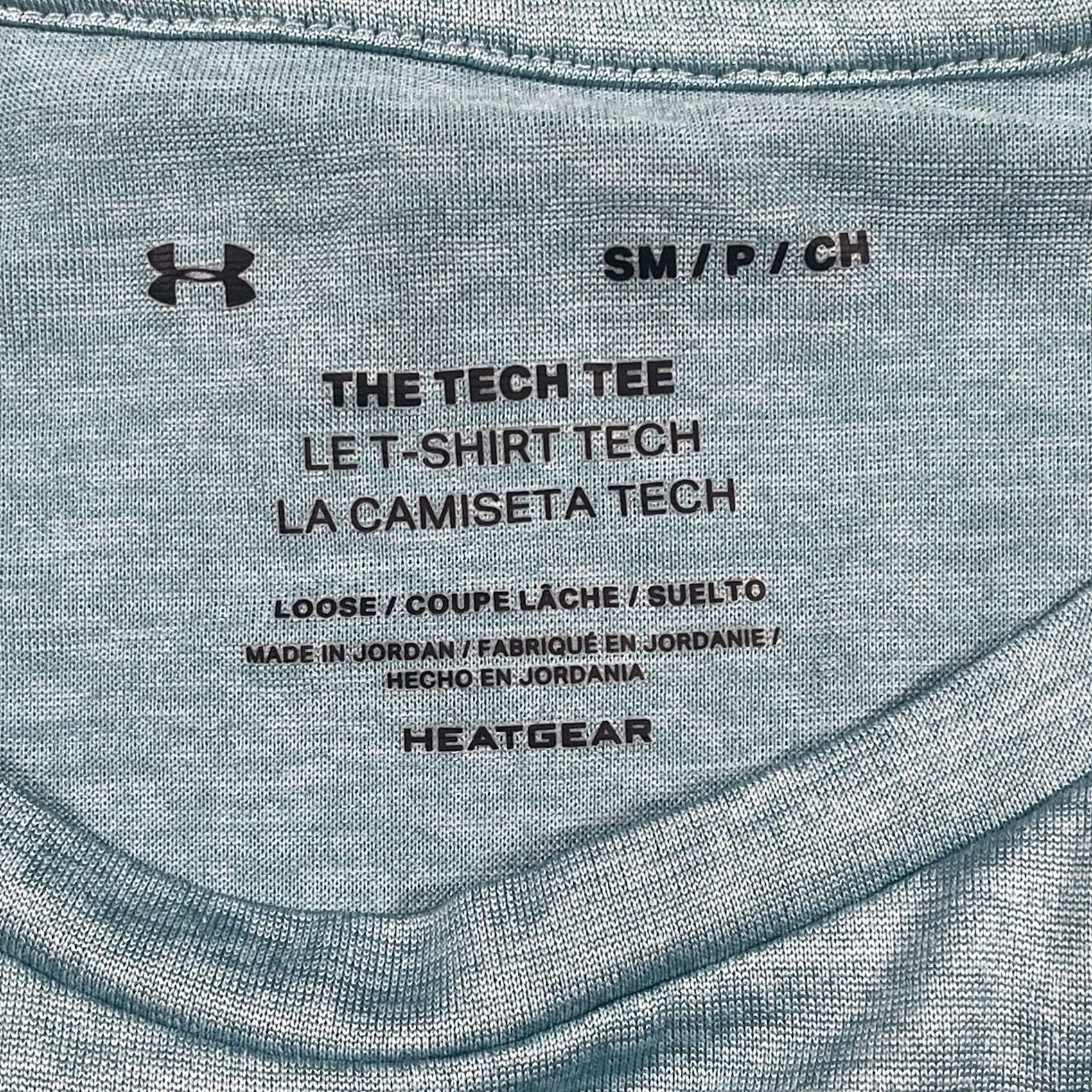 Under Armour Under Armour Loose HeatGear Crew Neck Tech T-shirt Mens SM Polyester Blue Size US S / EU 44-46 / 1 - 7 Thumbnail