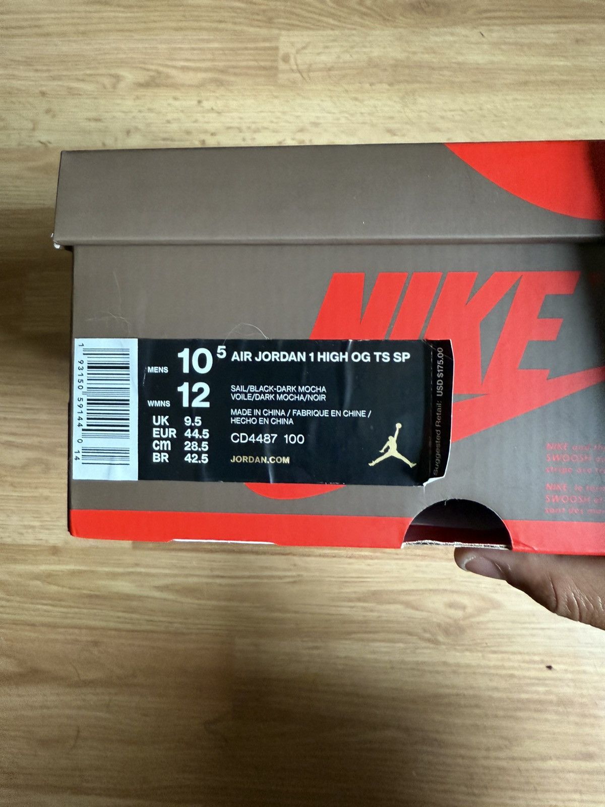 Nike × Travis Scott Travis Scott Mochas Size US 10.5 / EU 43-44 - 8 Thumbnail