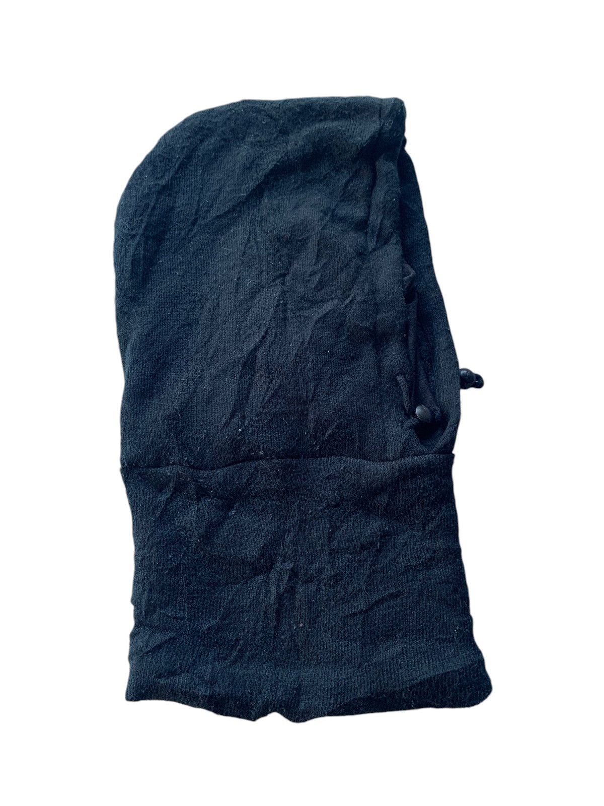 14th Addiction × Japanese Brand Black Knit Balaclava Masked Hoodie Hats Size ONE SIZE - 8 Thumbnail