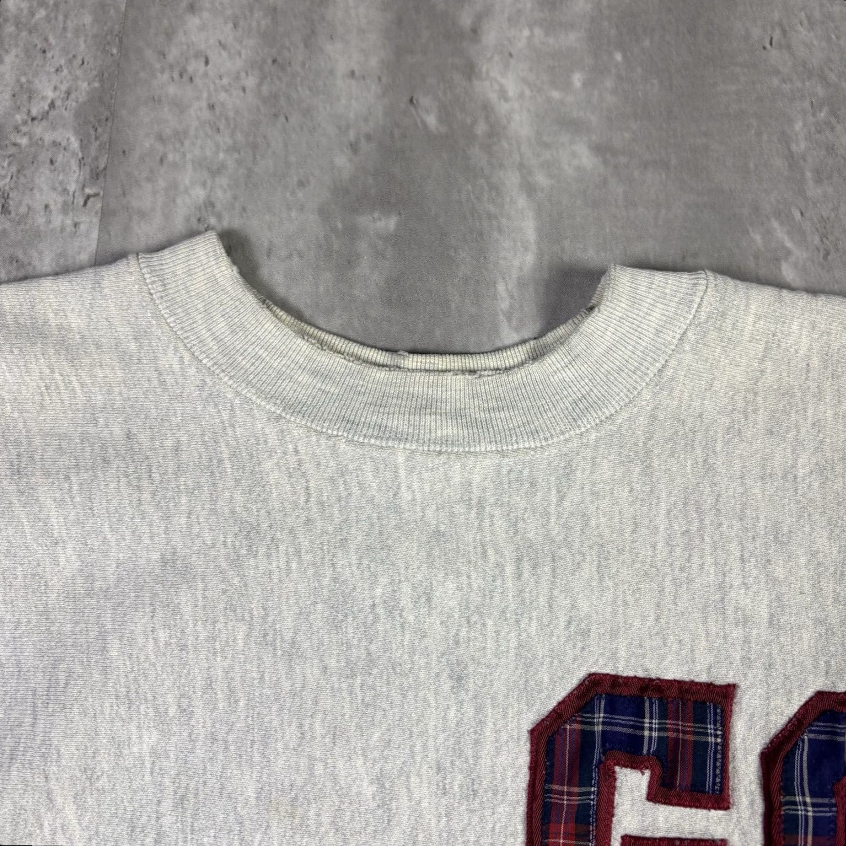 Vintage VINTAGE Gettysburg College Gray Sweatshirt Pullover Embroidered XL Men 90s Card 100% Cotton Fleece Slim Distressed Embroidered Logo Pullover Size US XL / EU 56 / 4 - 5 Thumbnail