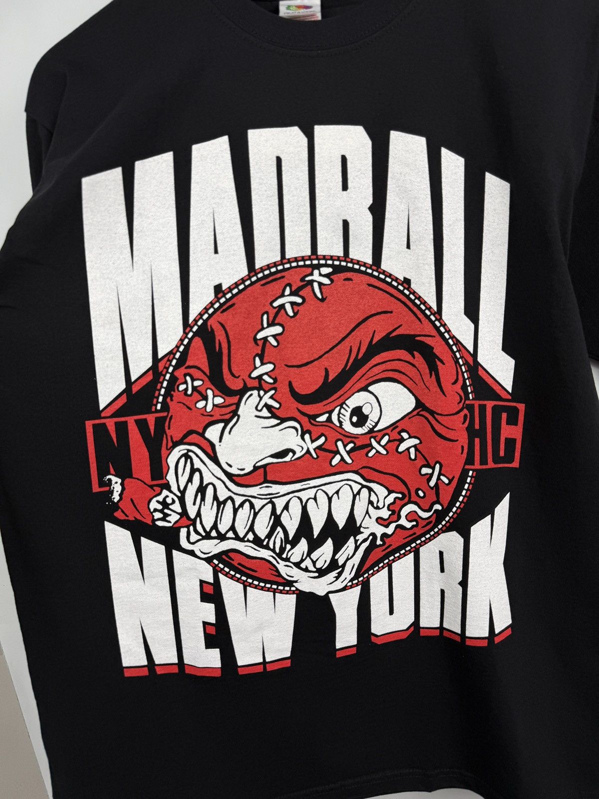Fruit Of The Loom 🇺🇸 Madboll New York The Real American Hardcore Punk T-Shirt Size US M / EU 48-50 / 2 - 5 Thumbnail