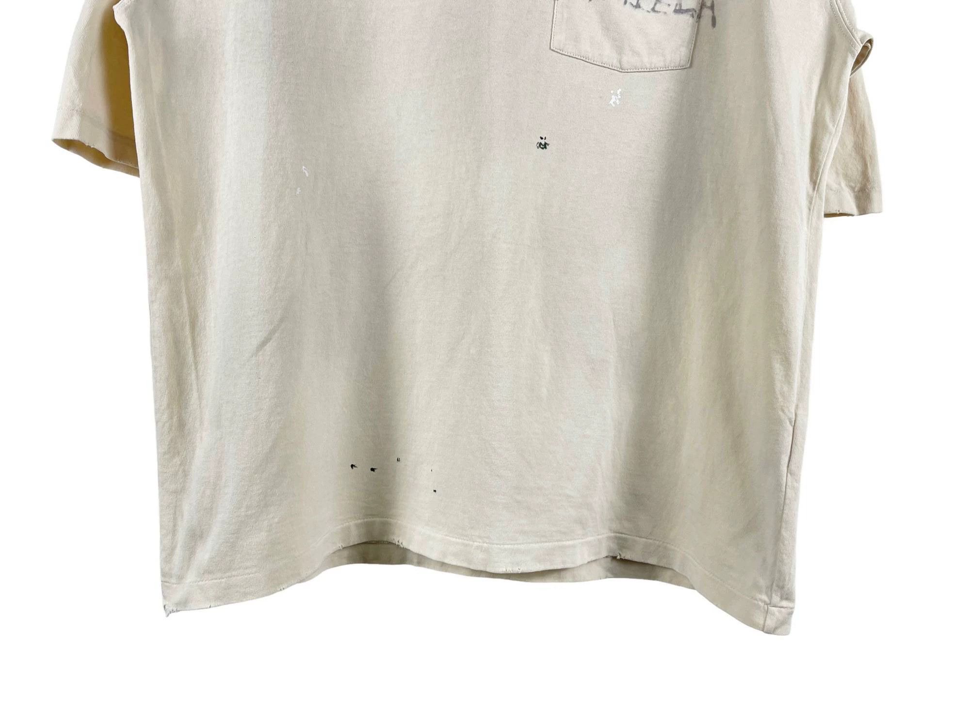 Maison Margiela Maison Margiela 24SS Handdrawn Logo SS Tee Size US L / EU 52-54 / 3 - 4 Thumbnail
