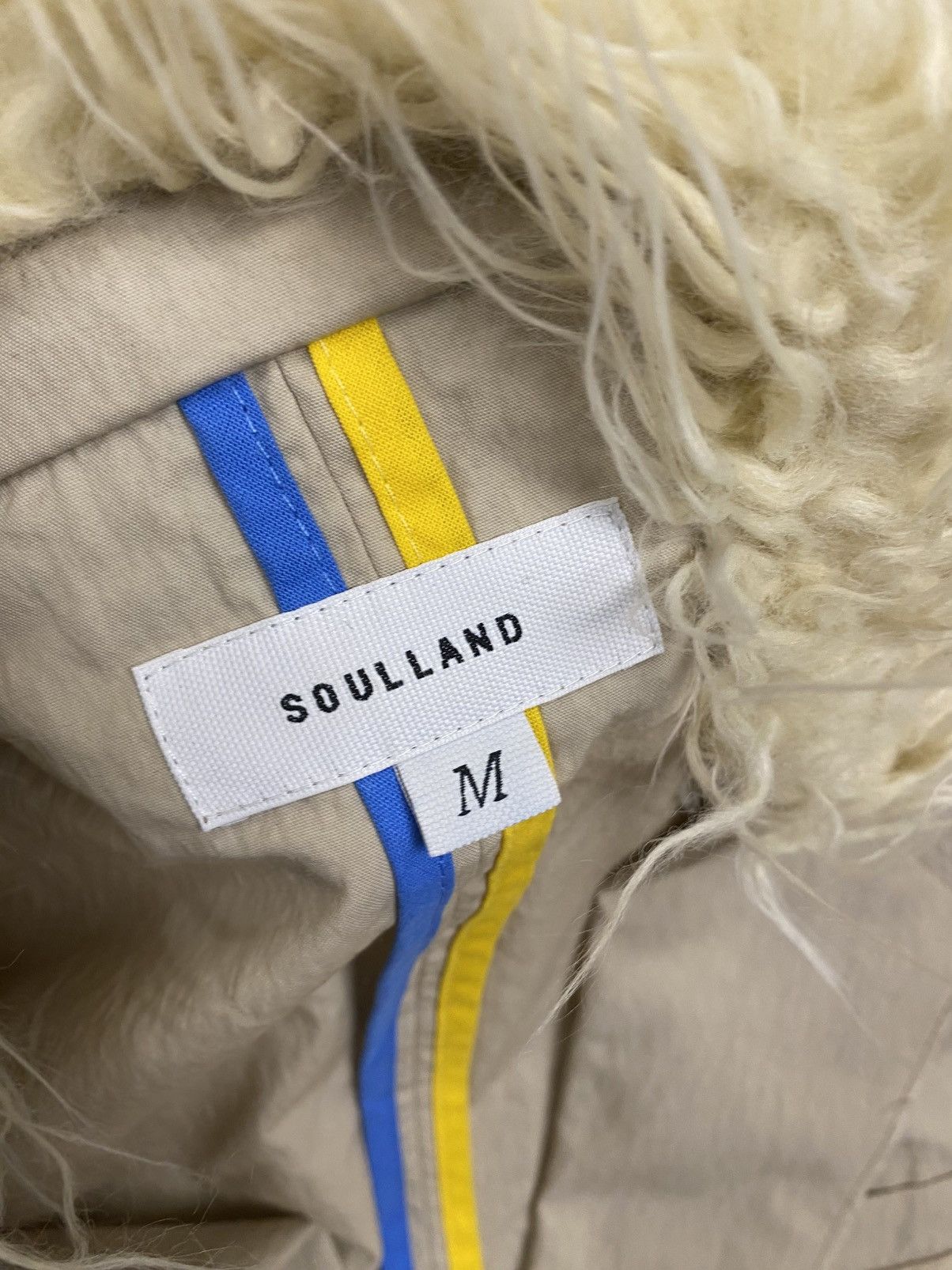 Soulland Soulland Fur Collar Avantgarde Raw Edge Blazer Jacket Size:M Size 44R - 3 Thumbnail
