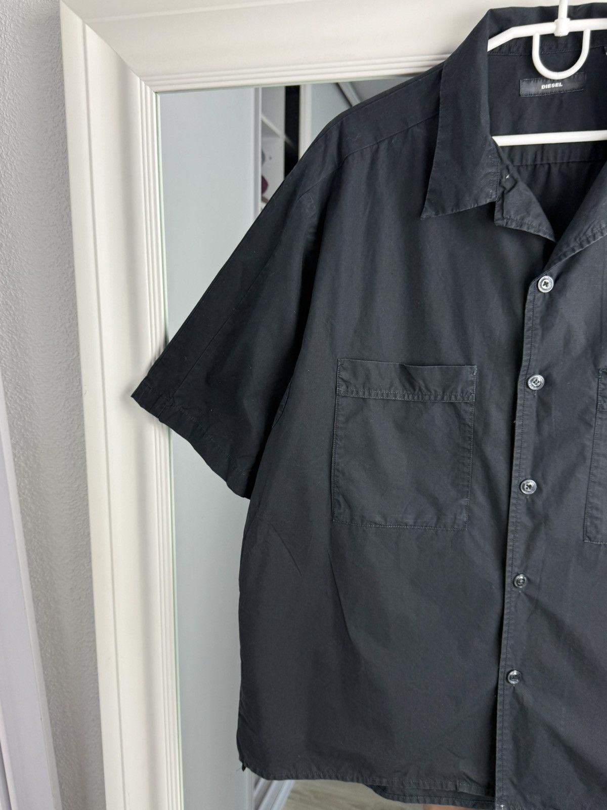 Diesel Diesel Black Shirt “Void” Rare Shirt Diesel Short Sleeve XXL Size US XXL / EU 58 / 5 - 6 Thumbnail