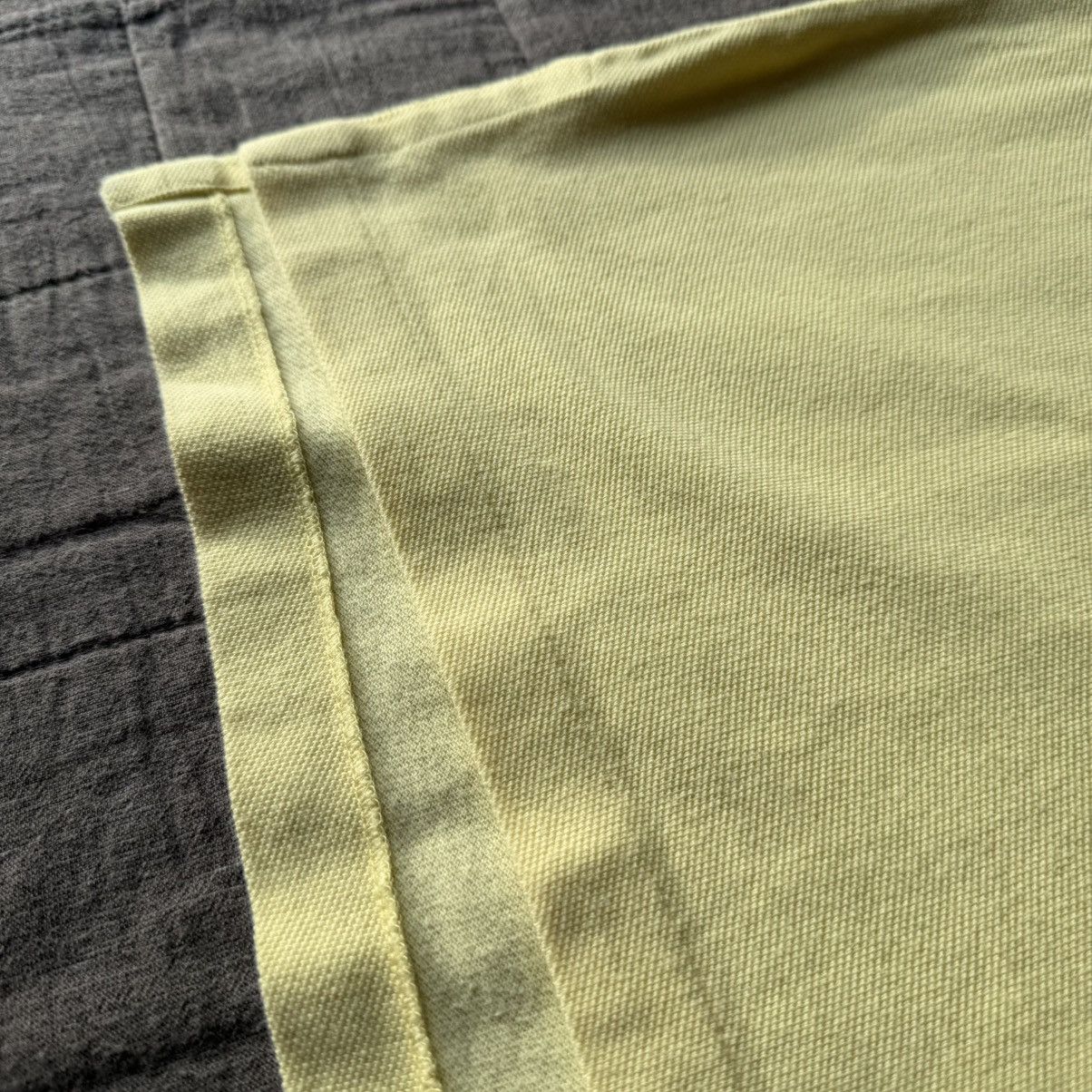 Polo Ralph Lauren Vintage 90s Polo Ralph Lauren Yellow Single Stitch Polo Size US XXL / EU 58 / 5 - 8 Thumbnail