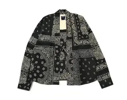 Individualized Shirts 20SS Indigo Union Japan Black Bandana Lhamo Shirt Size US L / EU 52-54 / 3 - 1 Thumbnail