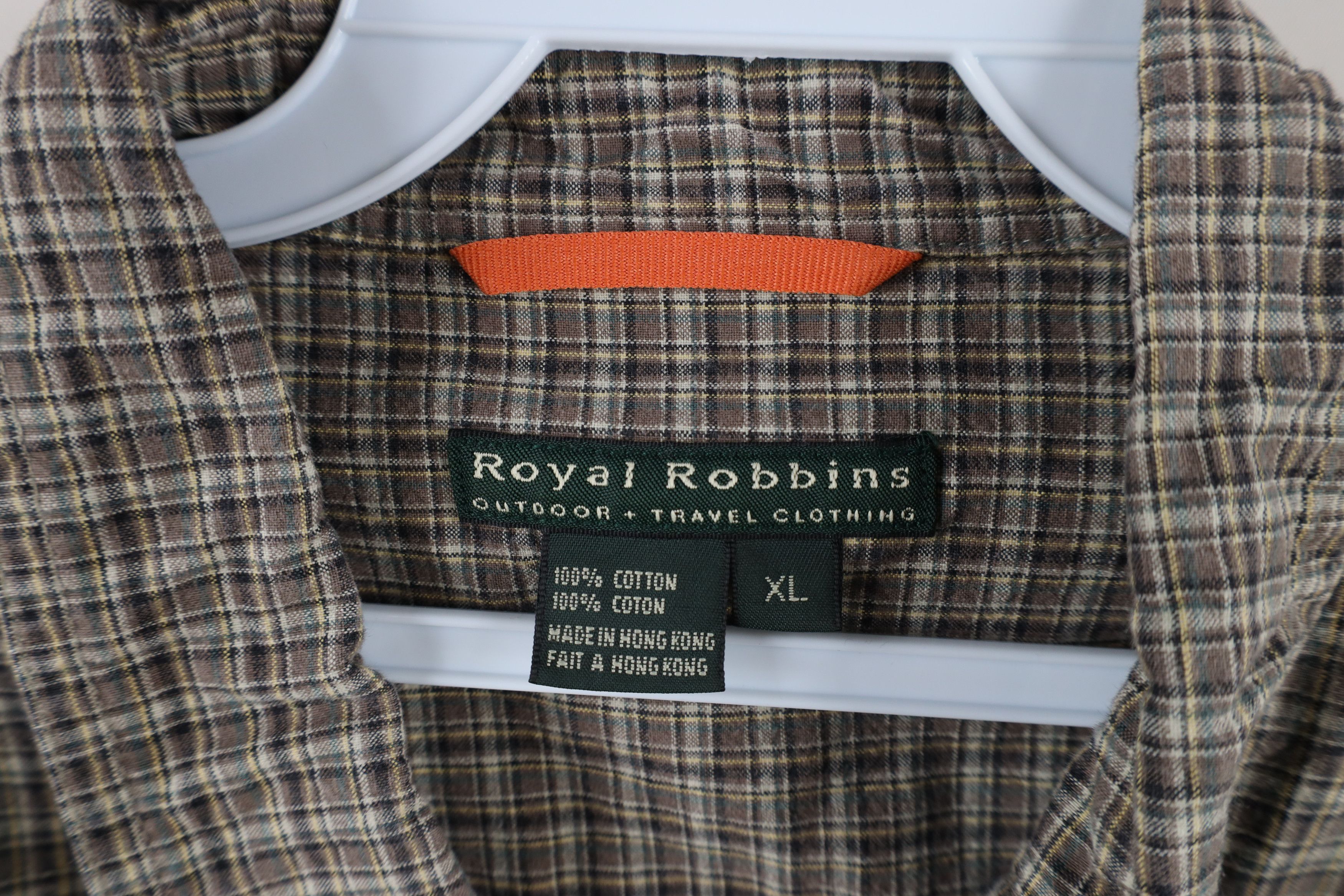 Royal Robbins × Vintage Vintage 90s Royal Robbins Heavyweight Button Down Shirt Size US XL / EU 56 / 4 - 6 Thumbnail