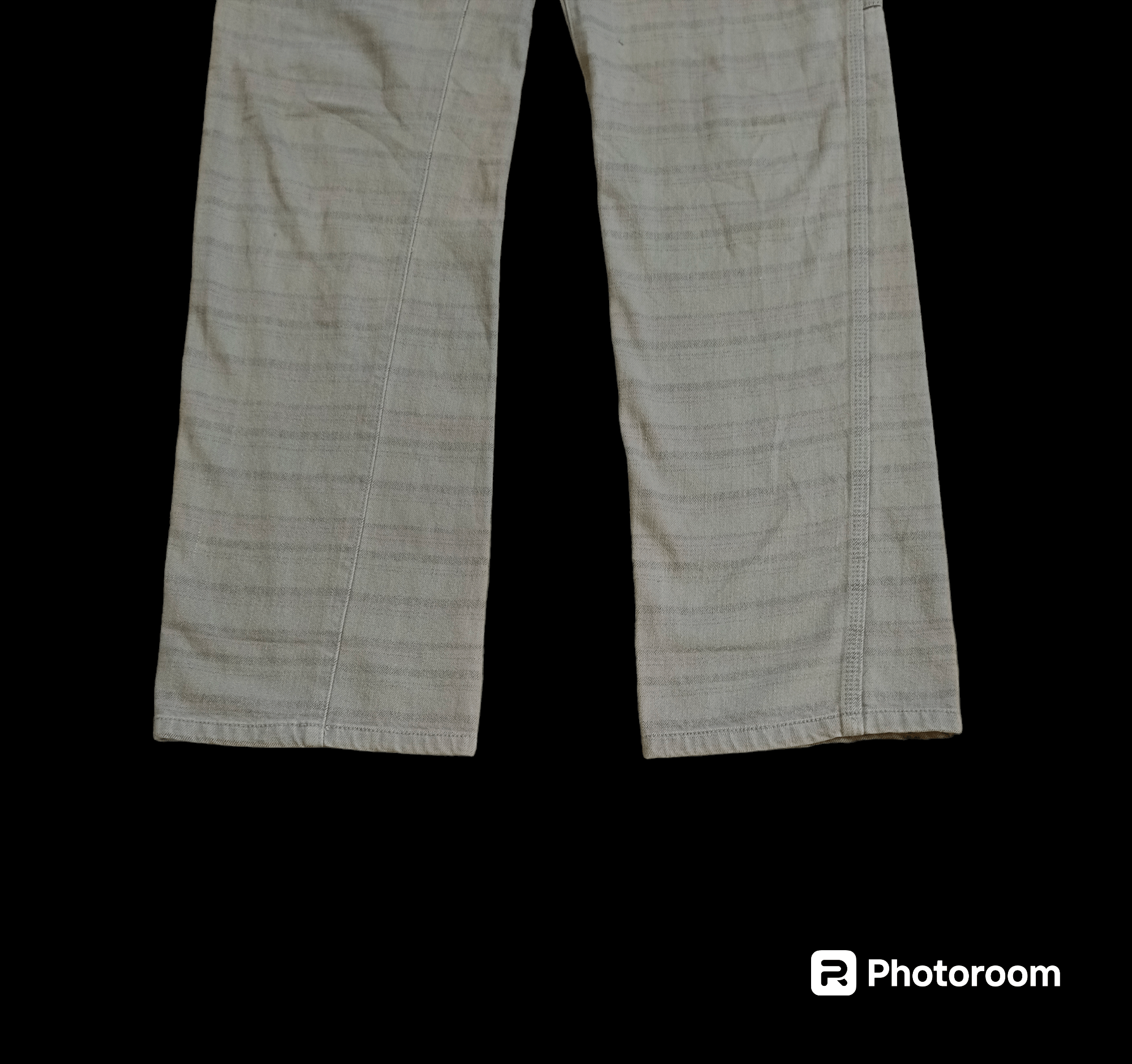 Japanese Brand SiCK 90s OZONE ROCKS STRIPE CARPENTER DENIM PANTS Size US 30 / EU 46 - 5 Thumbnail