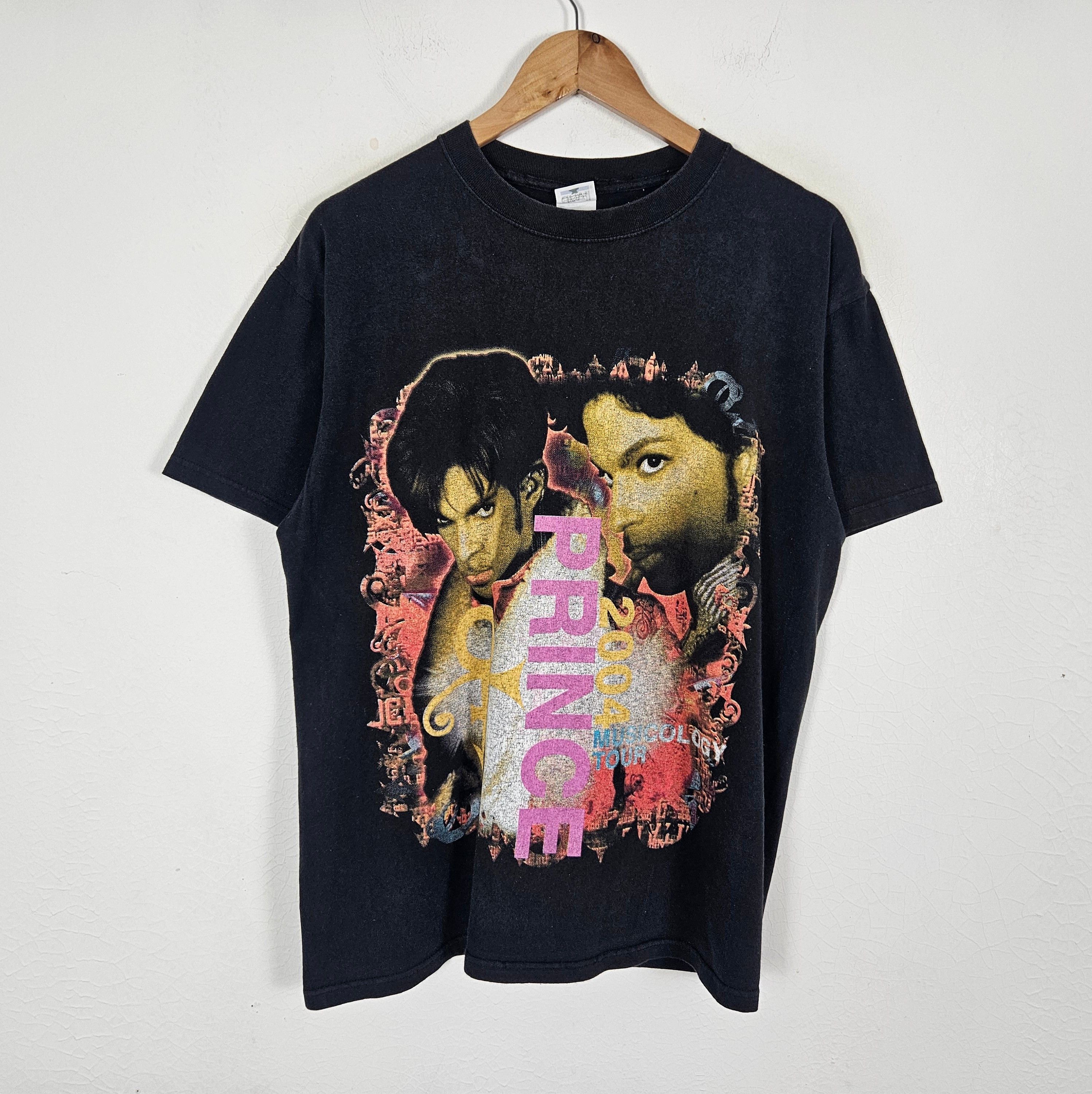Rap Tees Vintage 2004 Prince Musicology Tour Tee Shirt Size US L / EU 52-54 / 3 - 3 Thumbnail