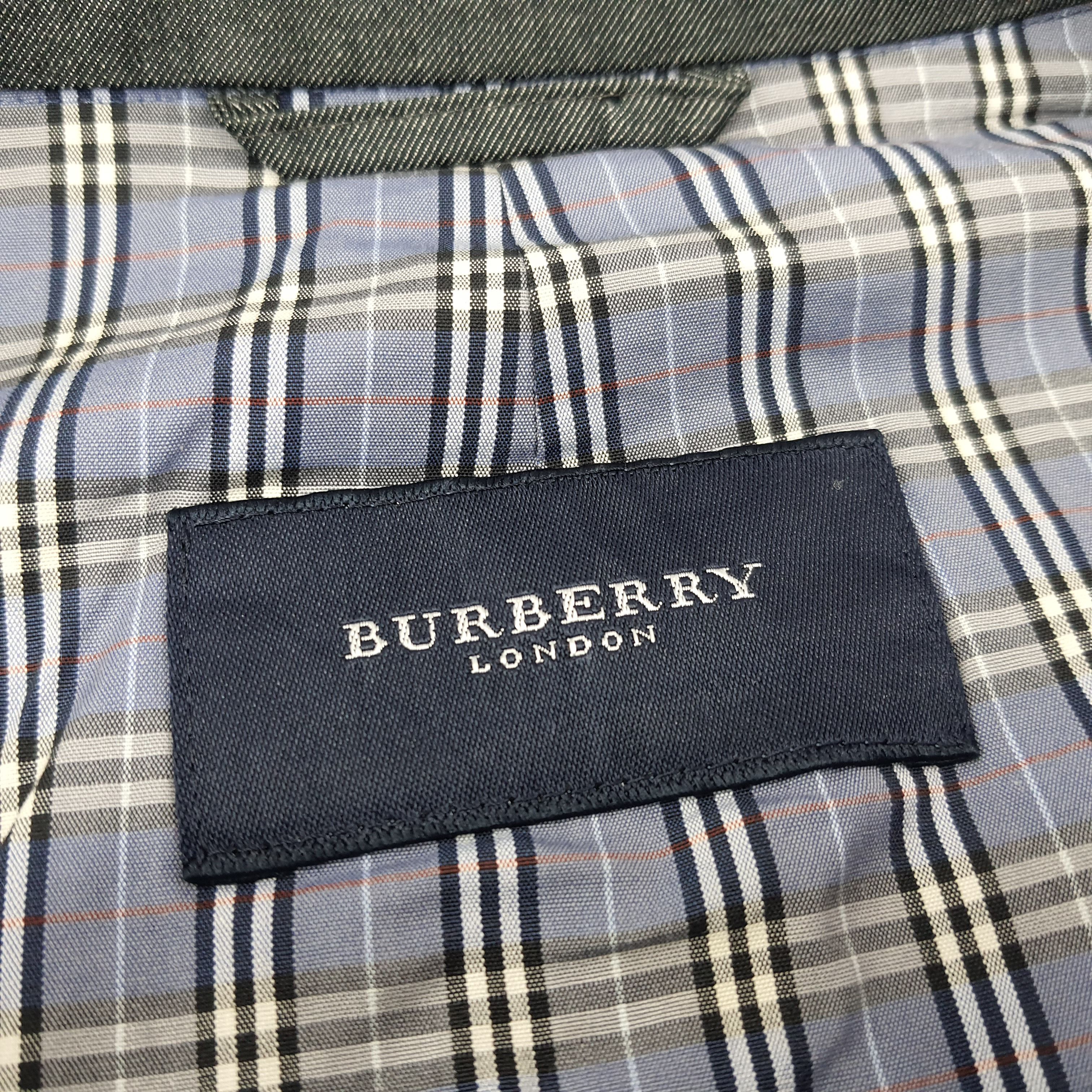 Burberry Vintage Burberry London Designer Zipper Jacket C222N17 Size US L / EU 52-54 / 3 - 7 Thumbnail