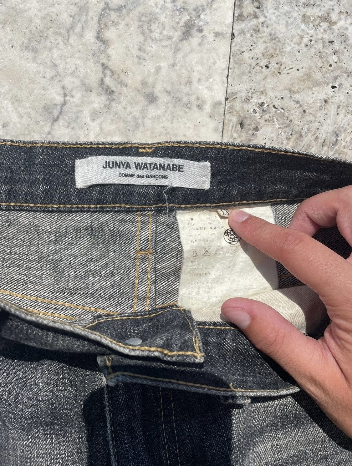 Comme des Garcons Junya Watanabe Comme Des Garçon AW2009 Selvedge Denim Size US 28 / EU 44 - 4 Thumbnail
