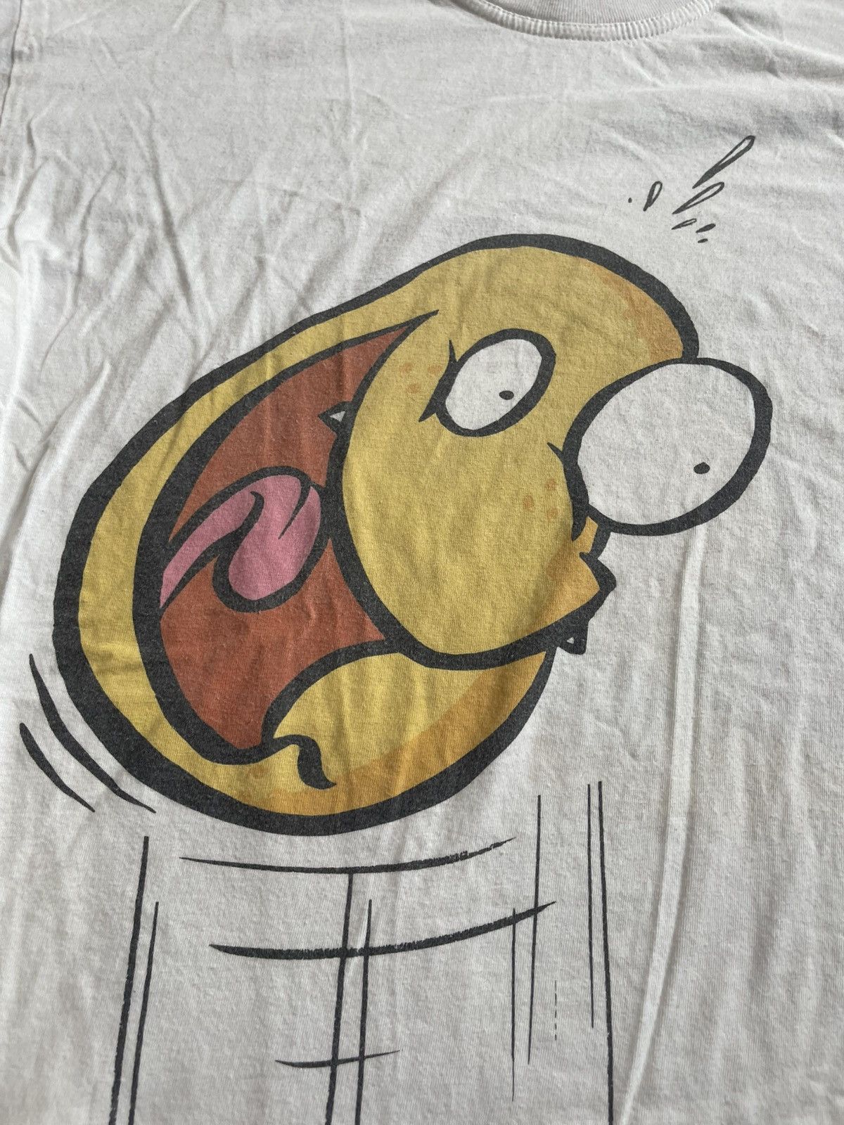 Vintage Vintage 90s Wacko's "Dizzy Fish" Skate Te Size US L / EU 52-54 / 3 - 3 Thumbnail