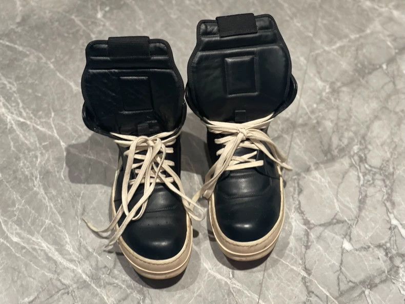 Rick Owens Rick Owens Black and White Sneakers Size 40-dmc Size US 7.5 / EU 40-41 - 1 Thumbnail