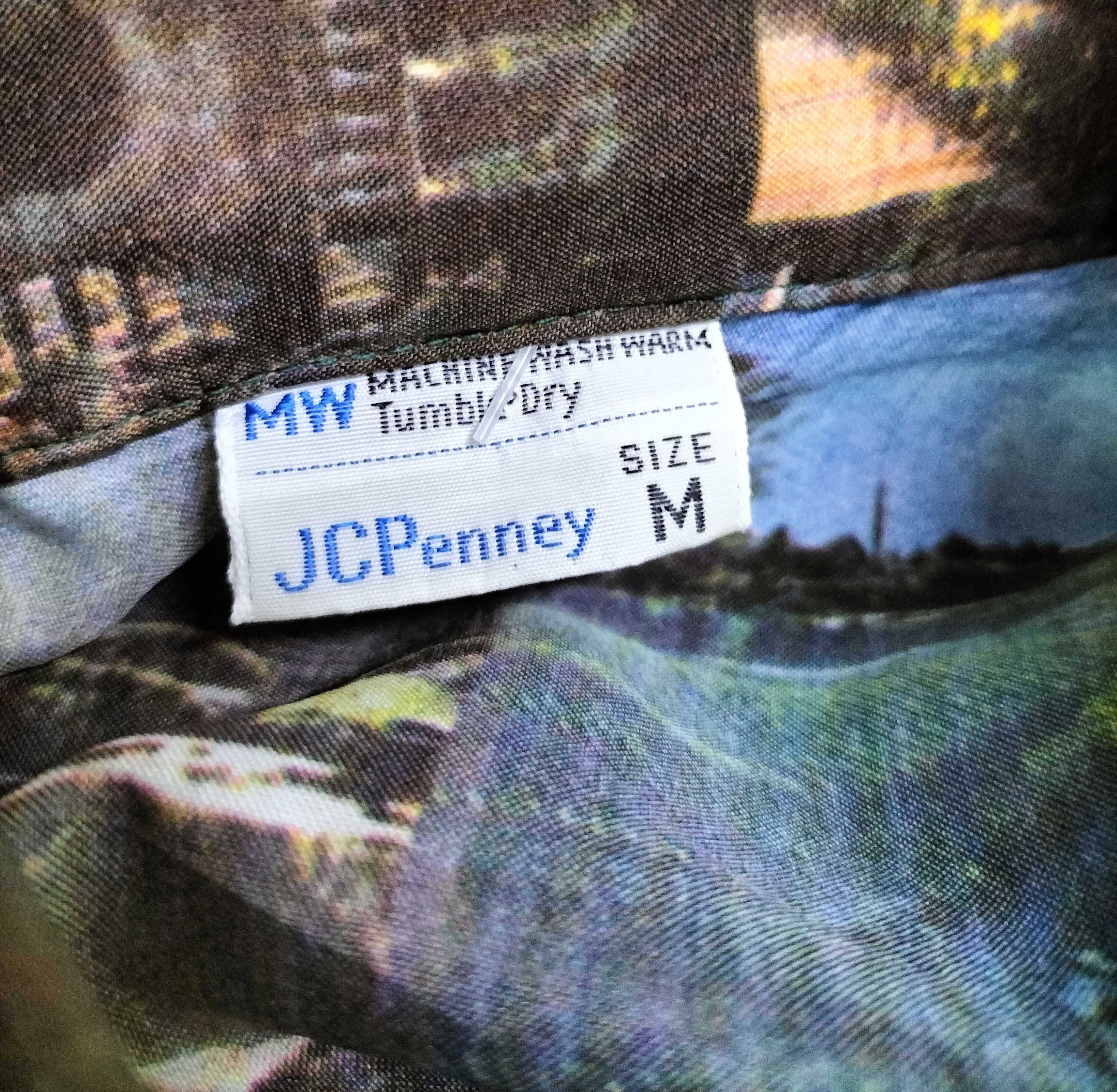JCPenney Vintage jc penny over print shirt Size US M / EU 48-50 / 2 - 6 Thumbnail